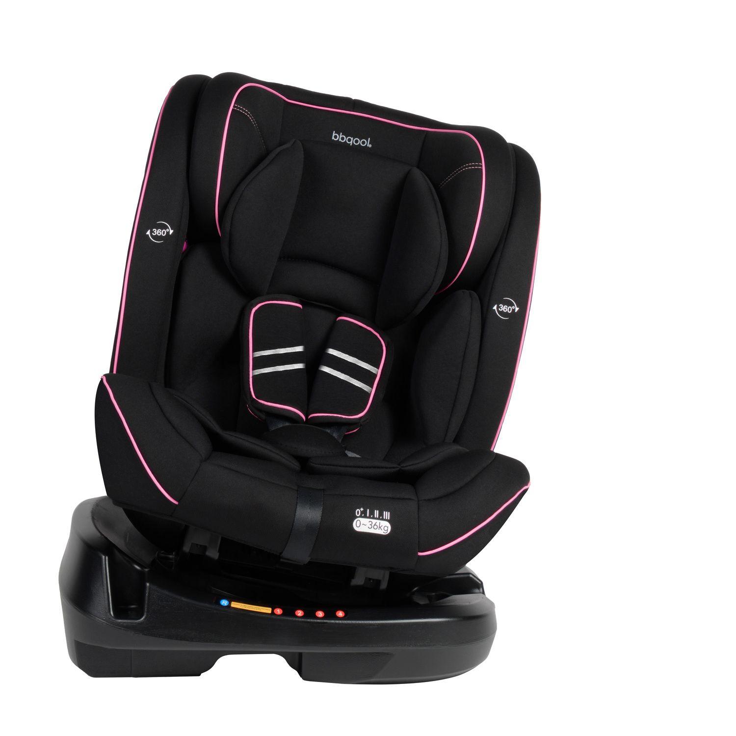 Silla de Auto Convertible Apolo 360° Pink-5