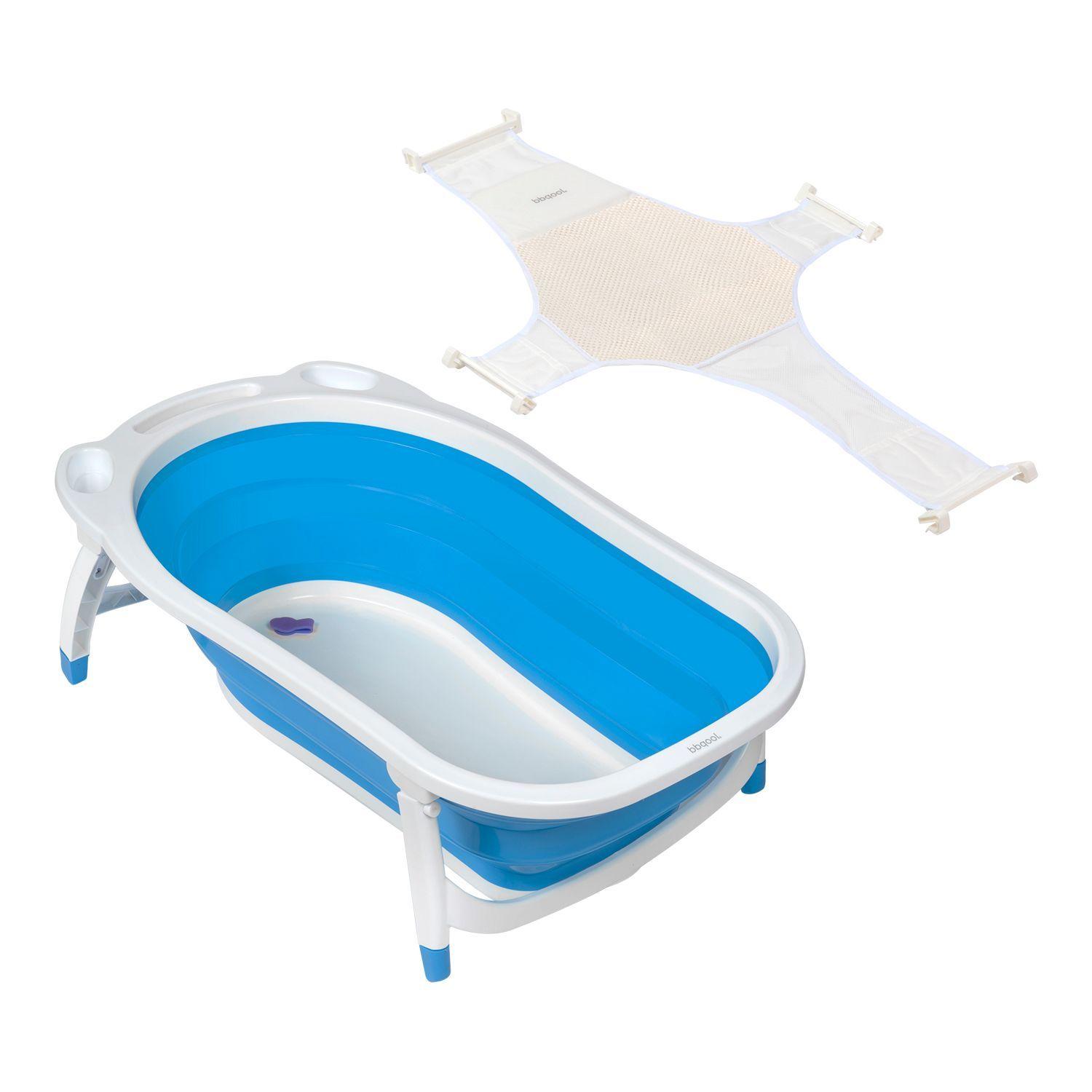 Bañera Plegable Splash Blue + Hamaca-0