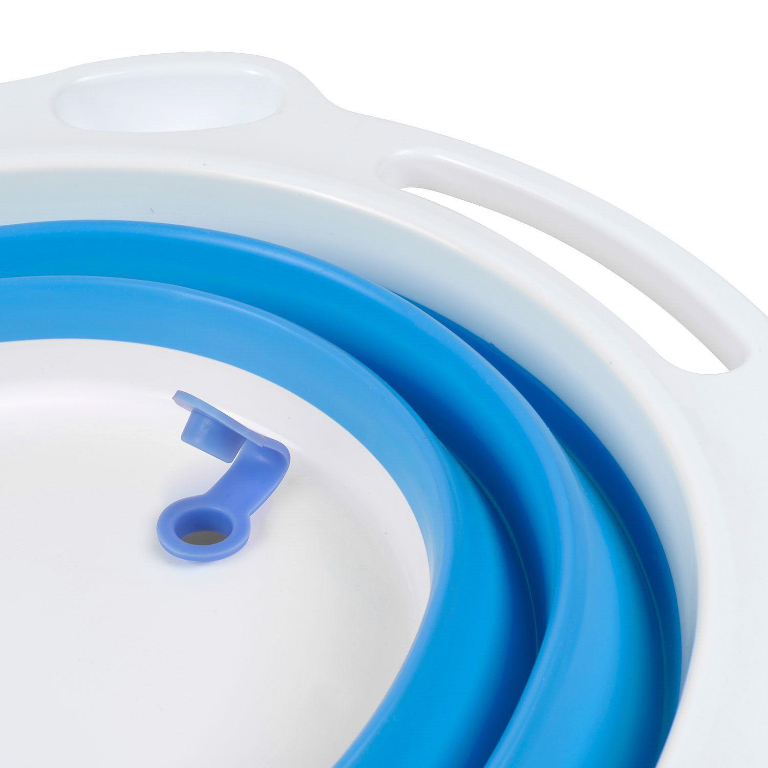 Bañera Plegable Splash Blue + Hamaca-3