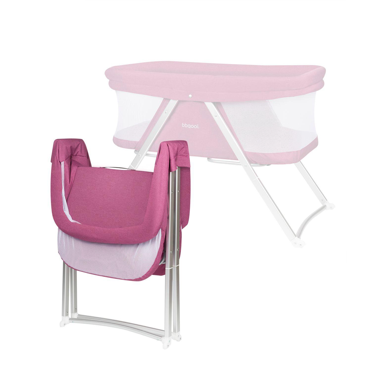 Cuna Moisés Portátil Dreams Pink + Colchón-6