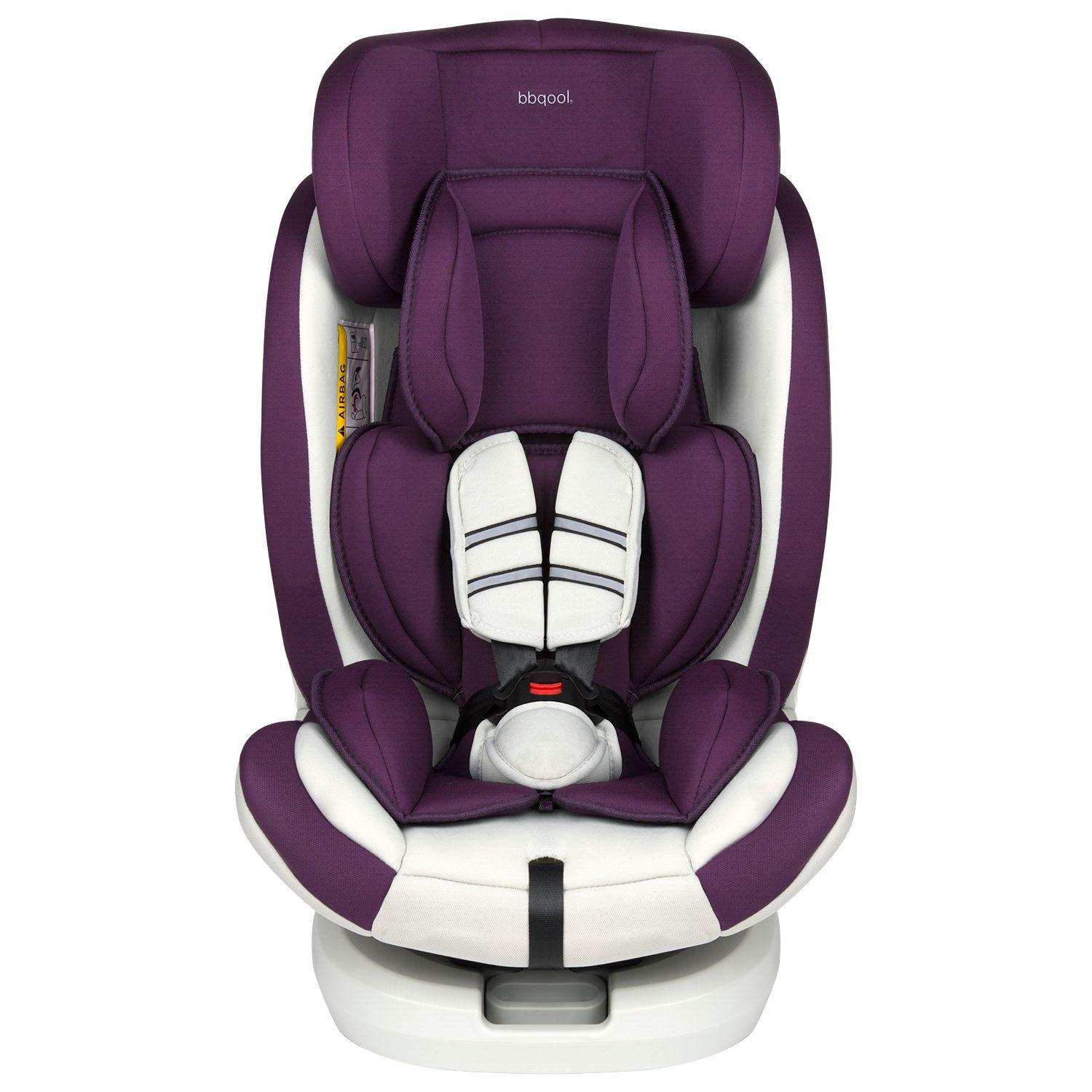 Silla De Auto Convertible Apolo Isofix 360° Púrpura-2