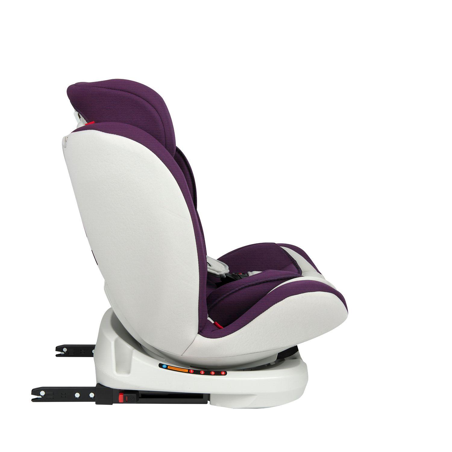 Silla De Auto Convertible Apolo Isofix 360° Púrpura-5