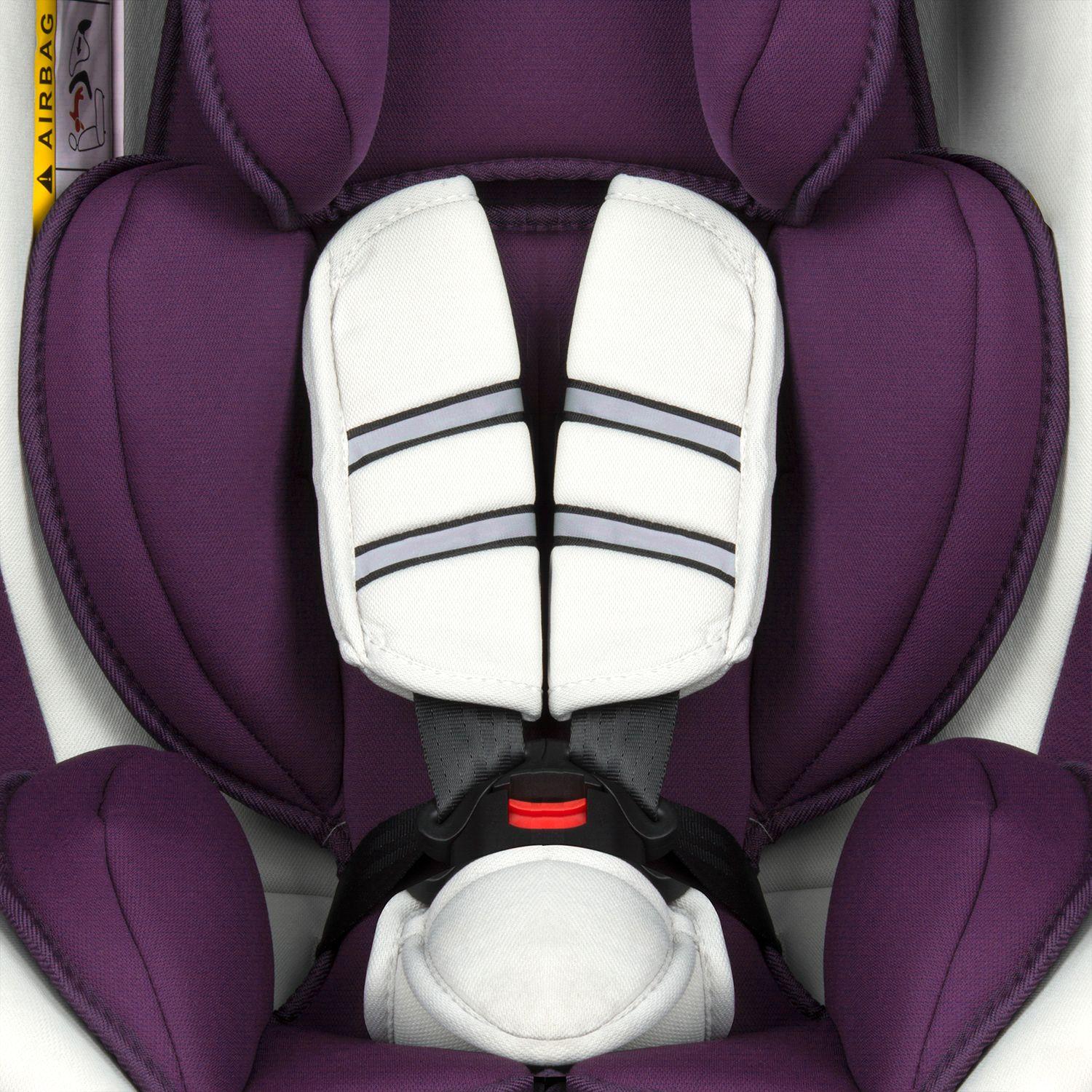 Silla De Auto Convertible Apolo Isofix 360° Púrpura-6