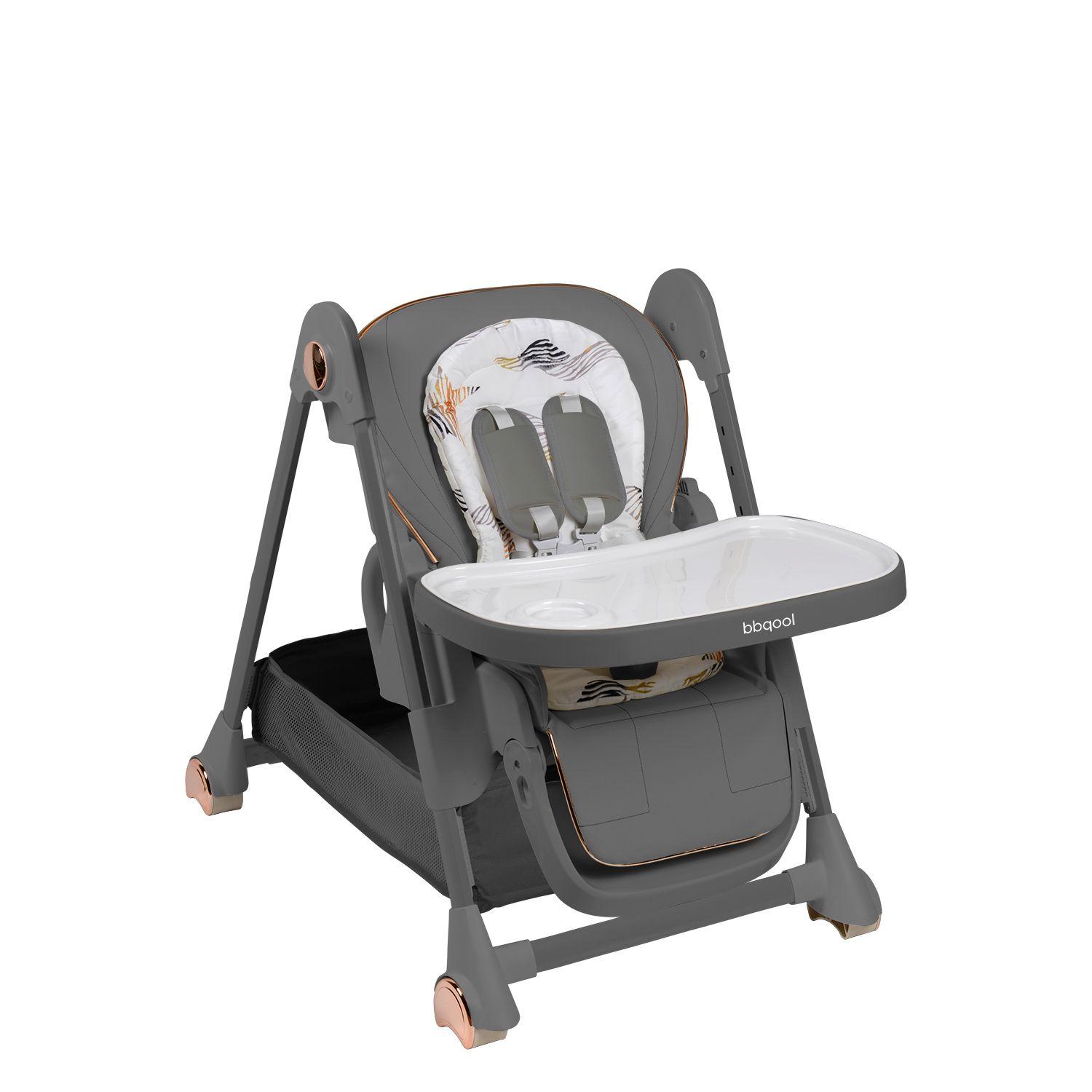 Silla De Comer Mealtime Gris-1