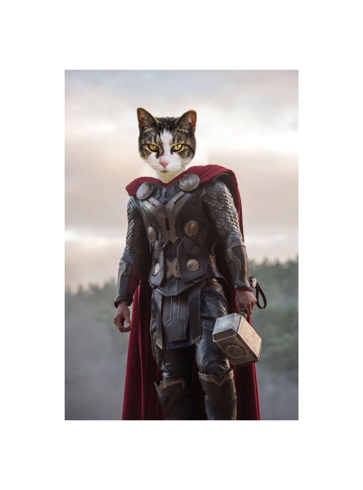 CUADRO DE TU MASCOTA PETPRINT THOR CANVAS - 40X60 CM -1