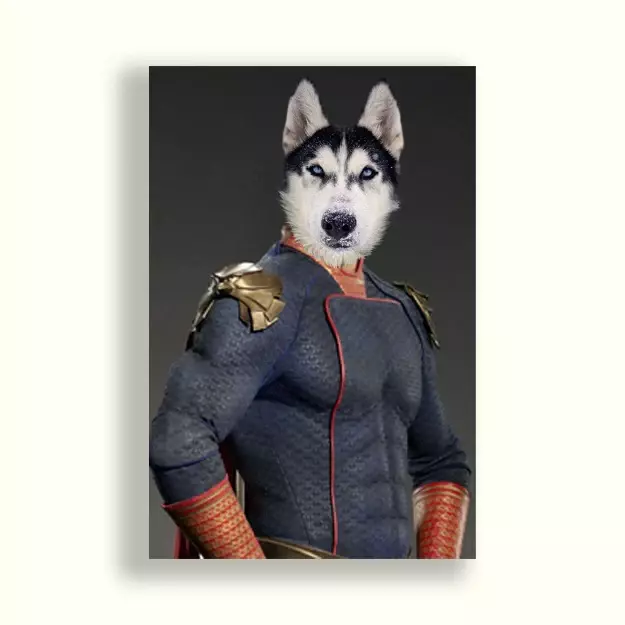 CUADRO DE TU MASCOTA PET PRINT HOMELANDER CANVAS - 30X50 CM -0