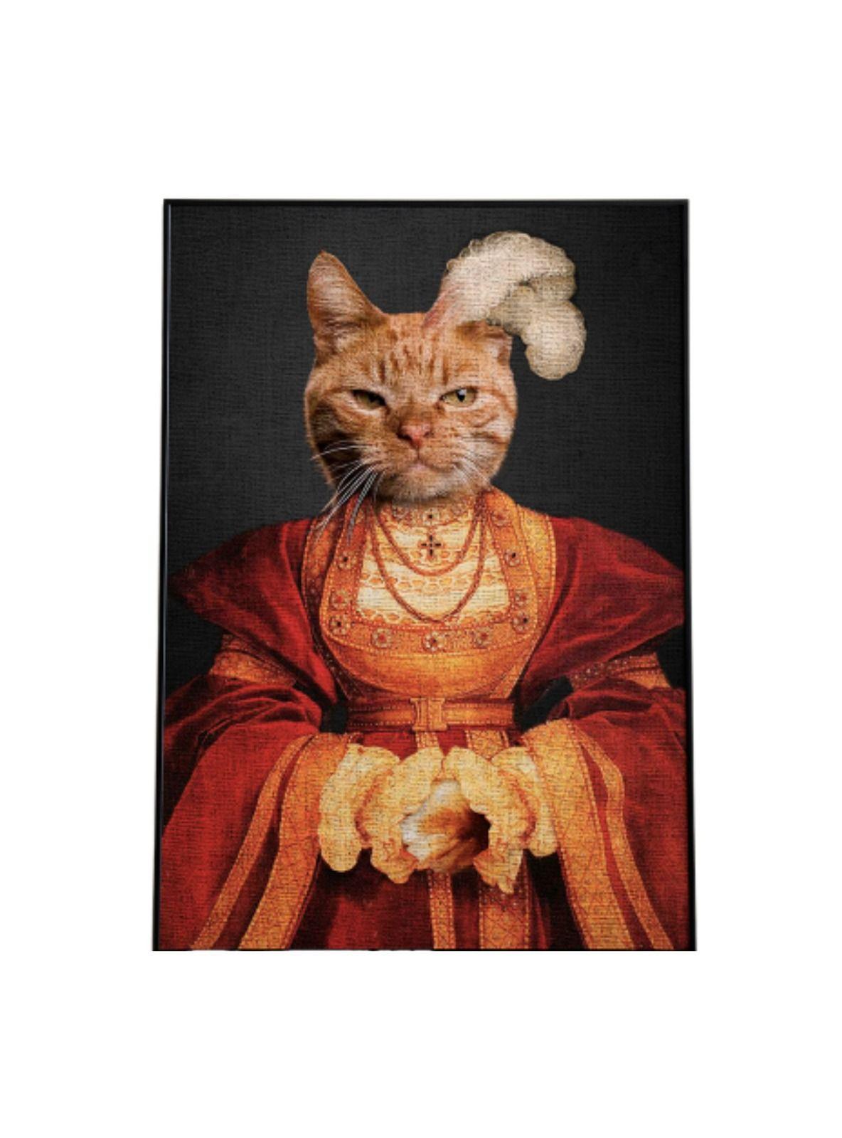 Cuadro personalizado de tu mascota: Petprint - Arte y historia Perros o Gatos 40x60cm-1