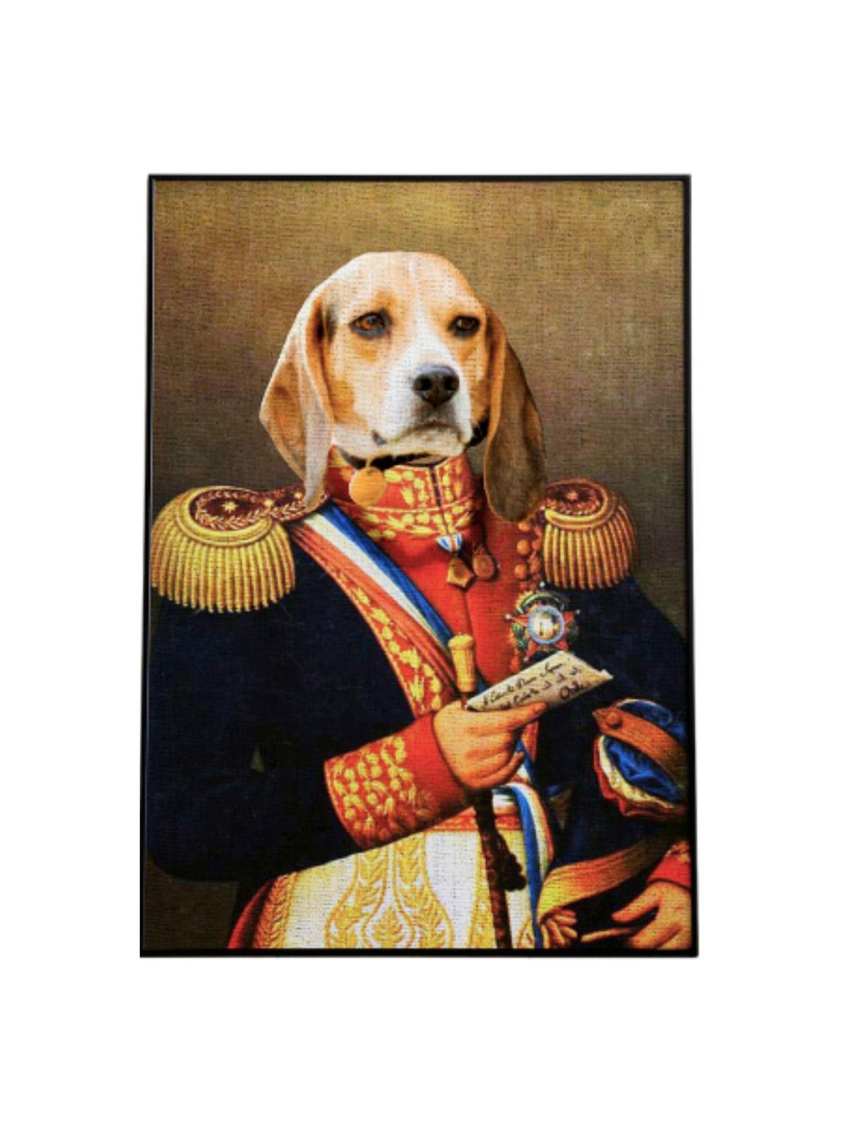 CUADRO DE TU MASCOTA PETPRINT O'HIGGINS CANVAS - 40X60 CM -0