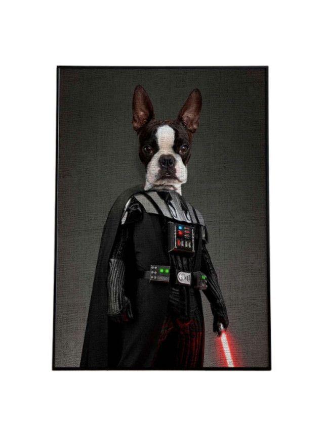 ILUSTRACION DARTH VADER CANVAS - 20X30 CM PETPRINT-0
