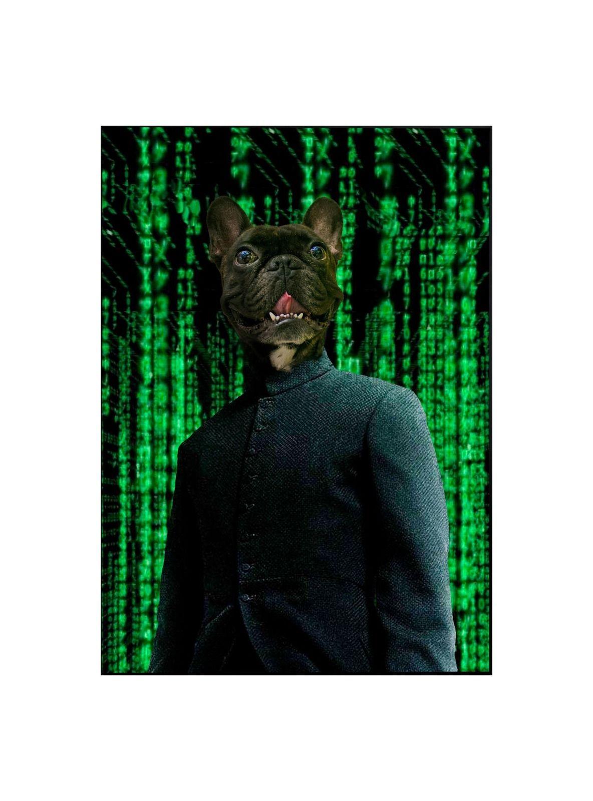 CUADRO DE TU MASCOTA PETPRINT MATRIX CANVAS - 30X50 CM -1