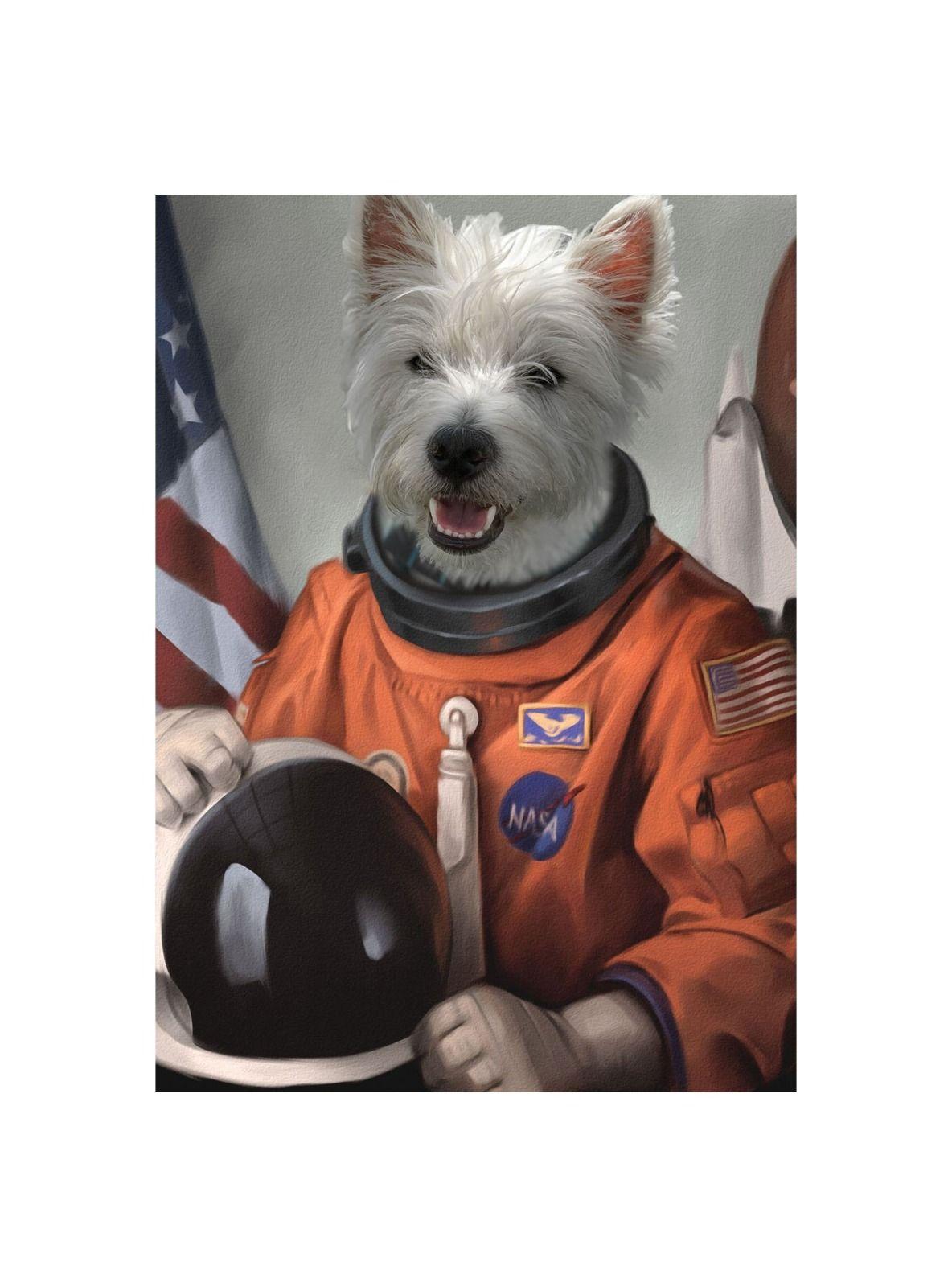 Cuadro personalizado de tu mascota: Petprint - Arte y historia Perros o Gatos 30x50cm-2