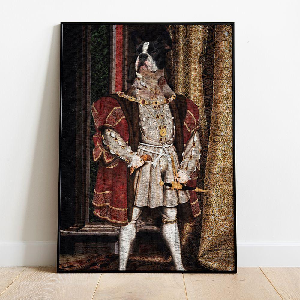 Cuadro personalizado de tu mascota: Petprint - Arte y historia Perros o Gatos 30x50cm-9