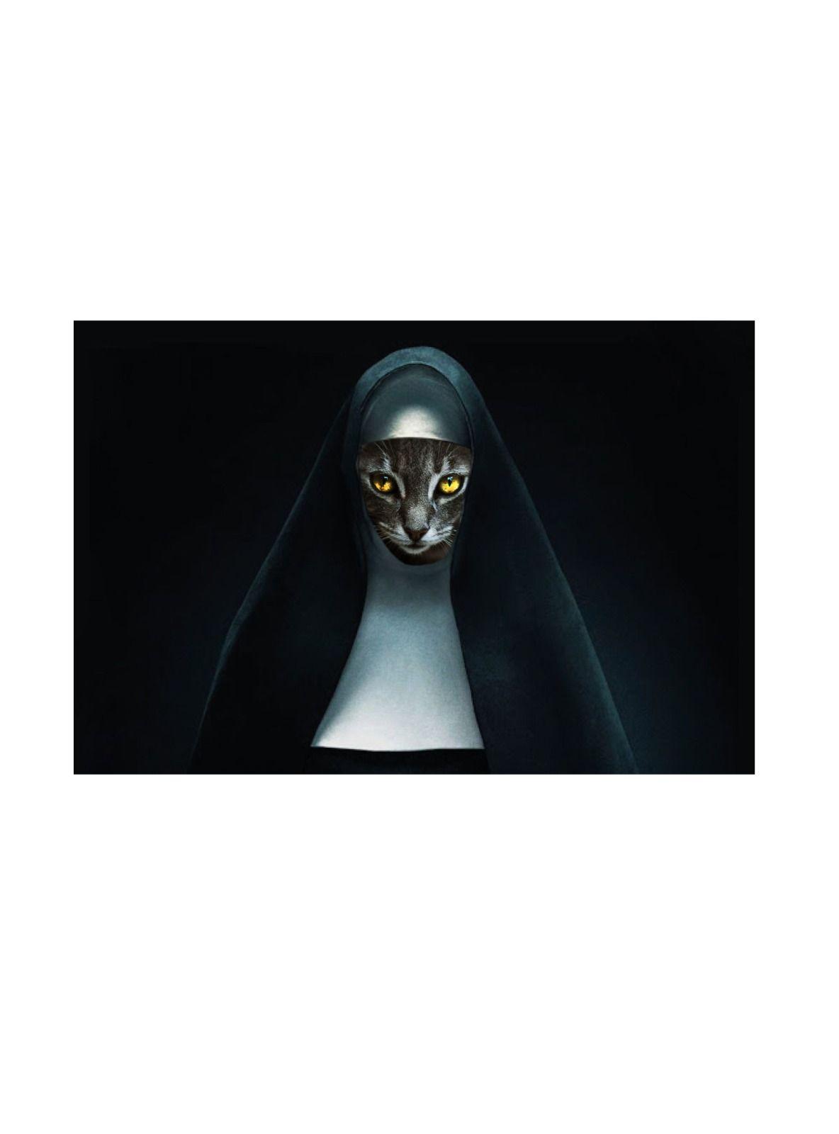CUADRO DE TU MASCOTA PETPRINT LA MONJA CANVAS - 30X50 CM -0