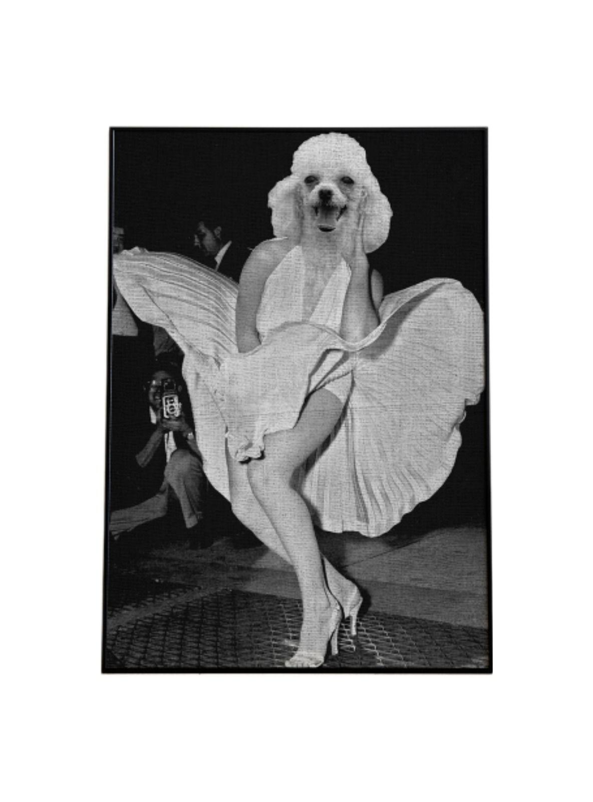 CUADRO DE TU MASCOTA PETPRINT MARILYN MONROE CANVAS - 20X30 CM -0