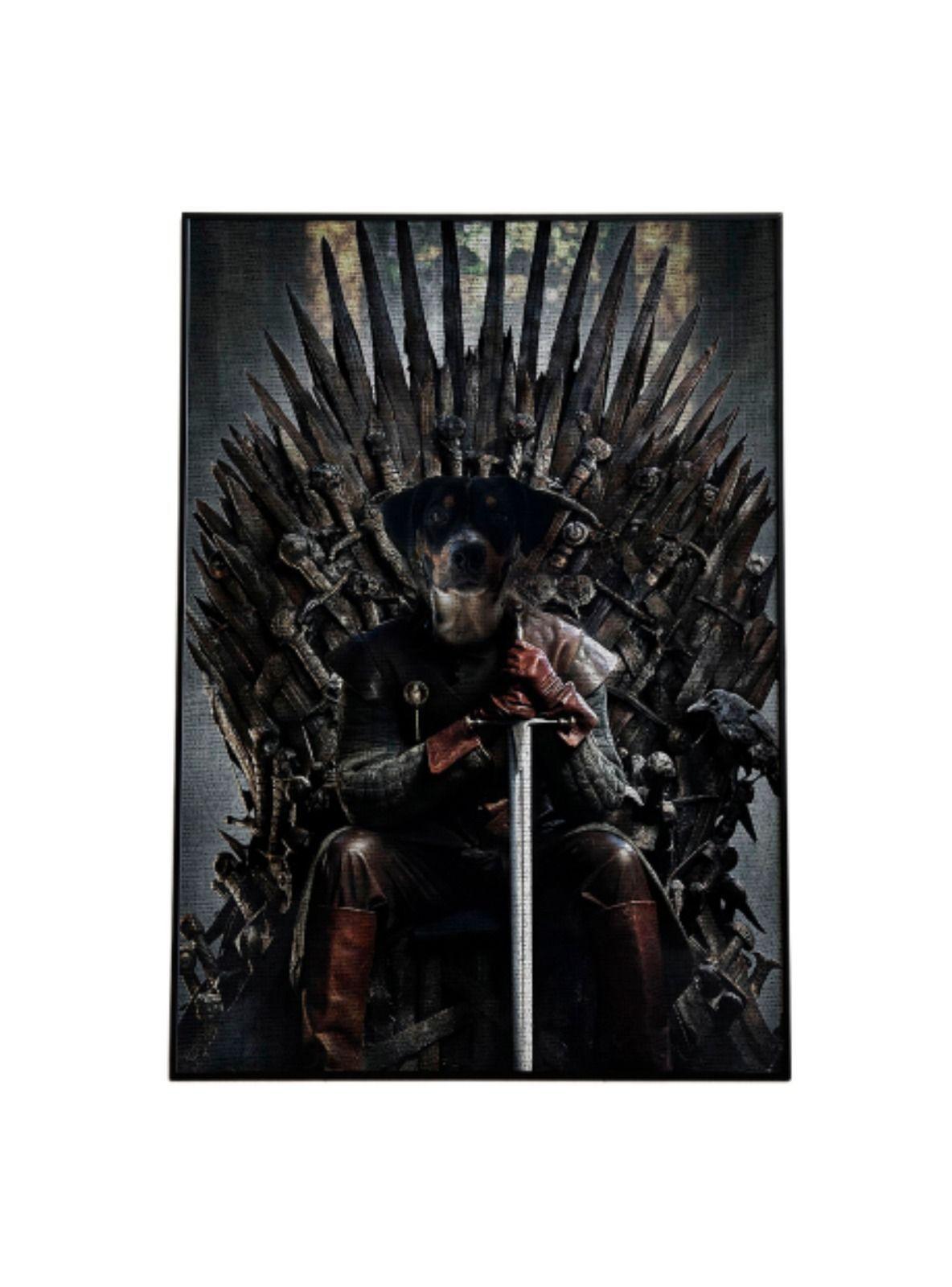 ILUSTRACION GAME OF THRONES CANVAS - 40X60 CM PETPRINT-0