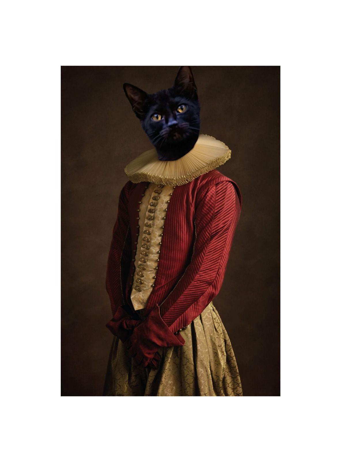 CUADRO DE TU MASCOTA PETPRINT RENACENTISTA CANVAS - 20X30 CM -0