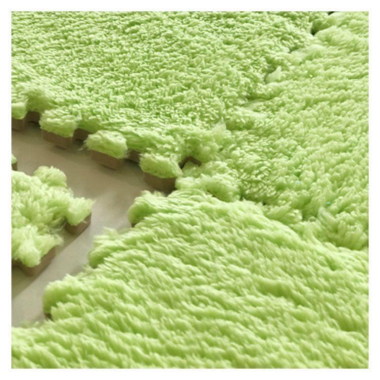 SET GOMA EVA FELPA 9 UNIDADES VERDE-1