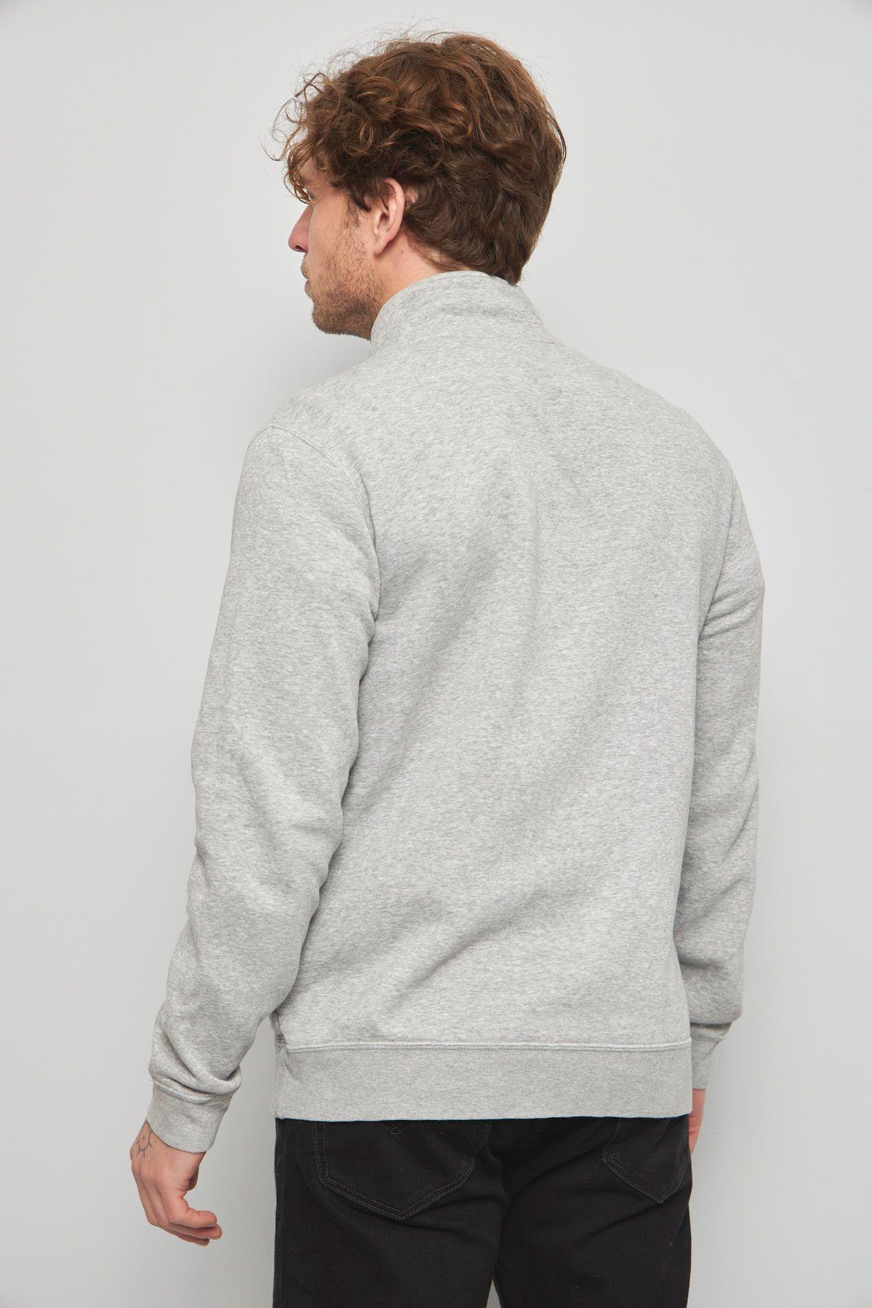 Poleron casual  gris nike talla M 455-2