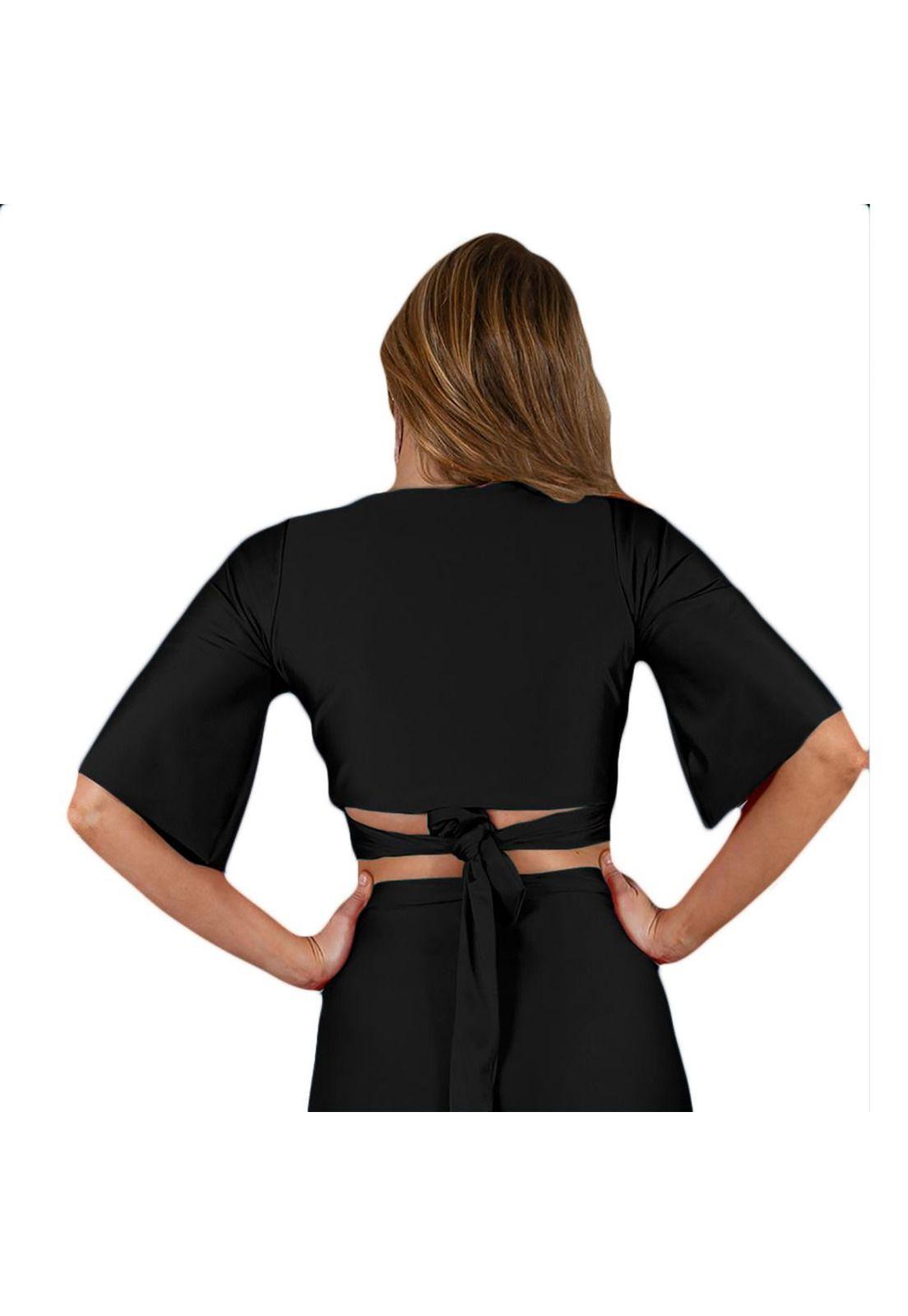 Peto Monaco Amarra Negro Lycra Dupont Maria Paskaro-3