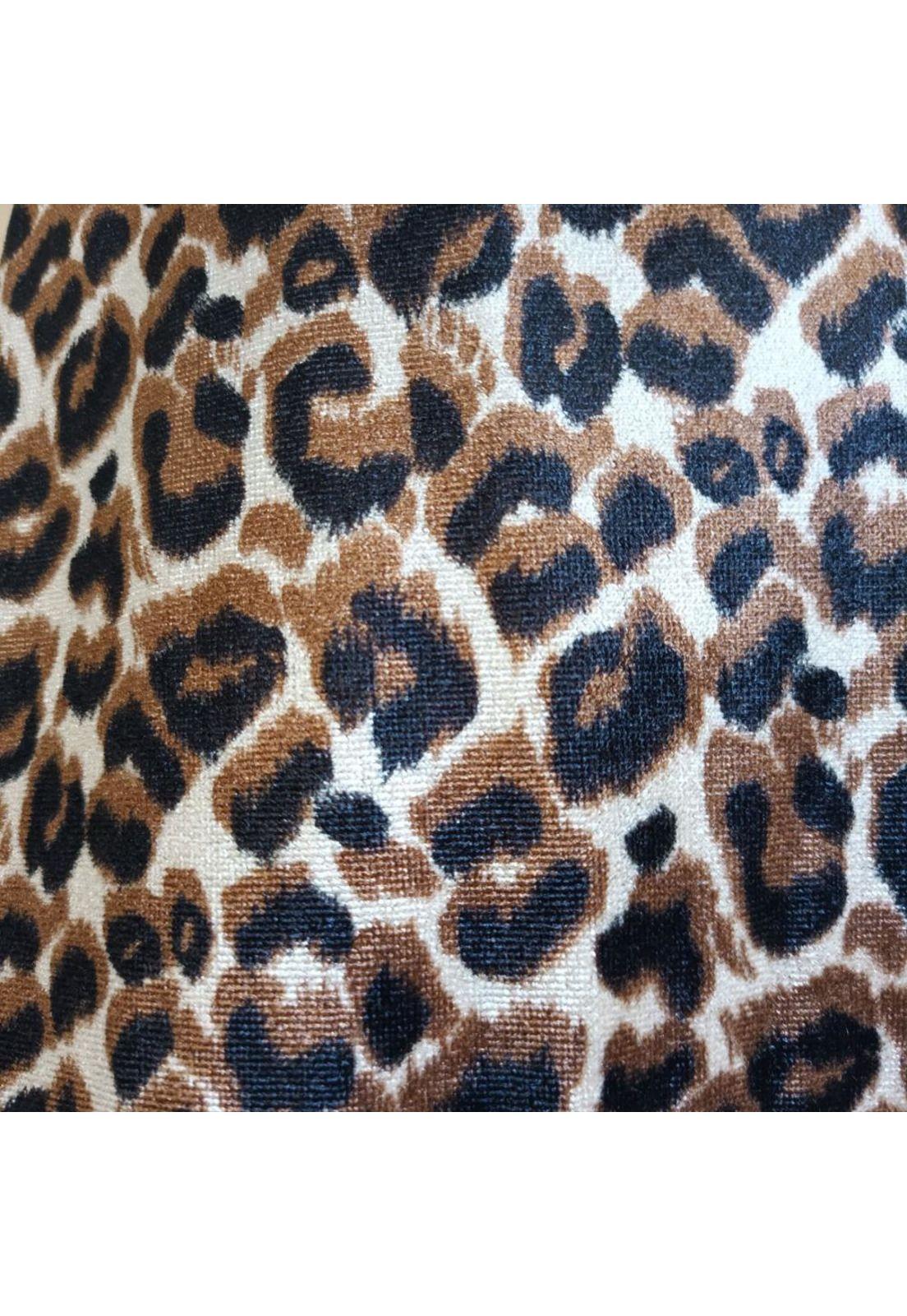 Tapado Kimono Largo Verona Animal Print Terciopelo Maria Paskaro-3