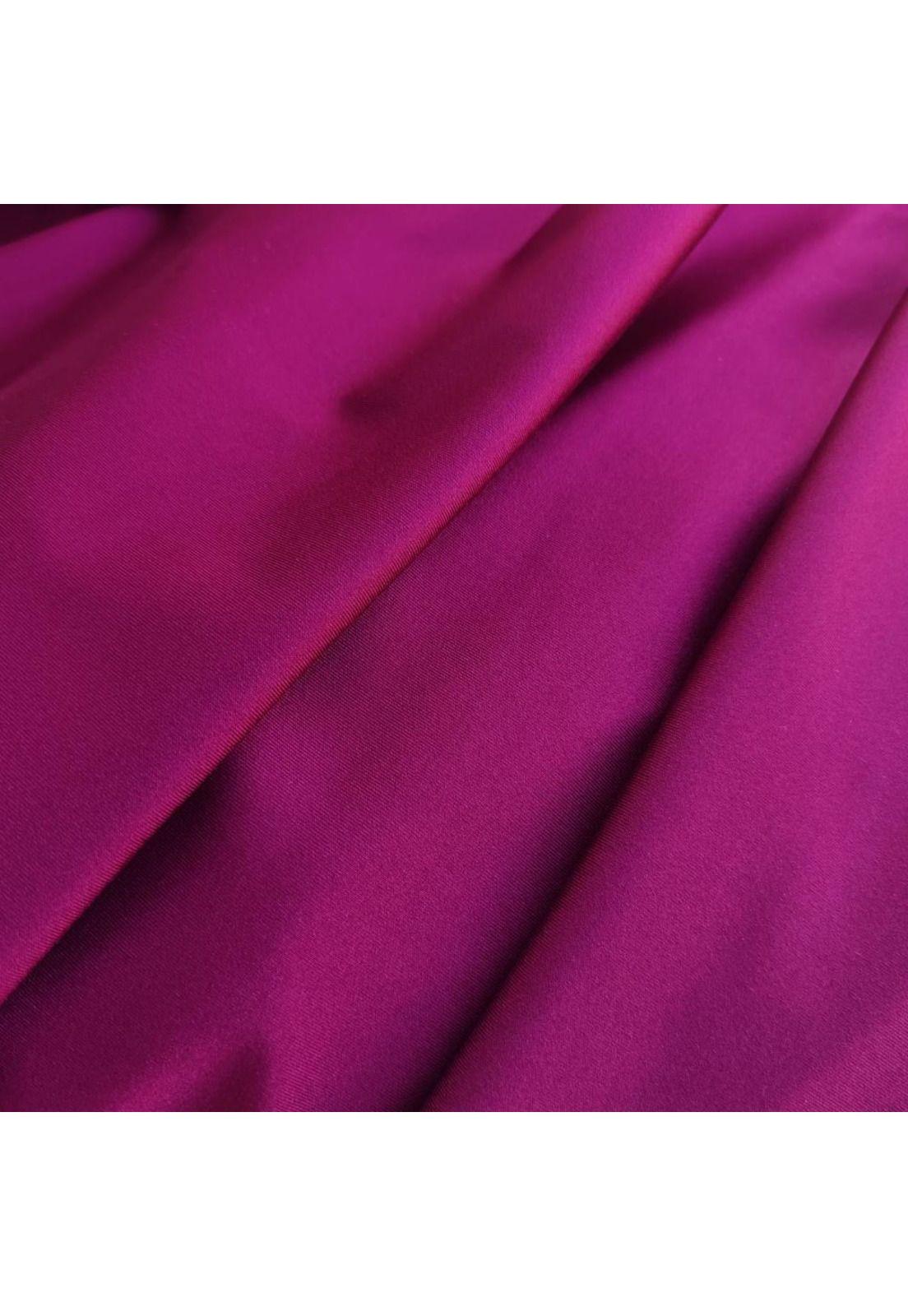 Peto Paris Cherry Lycra Con Lazo Espalda Maria Paskaro-3