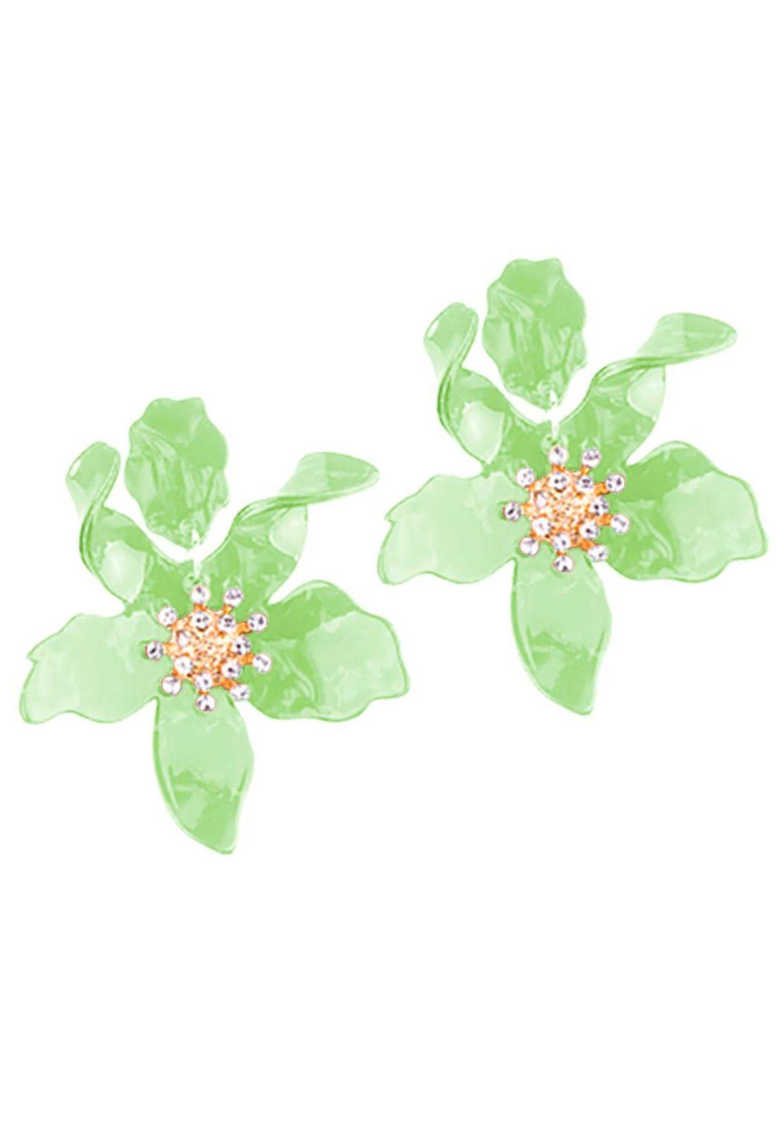 Aros Amapola Verde Agua María Paskaro-1