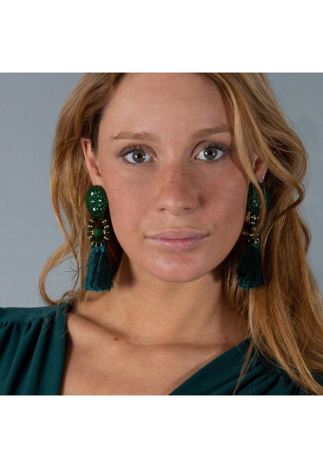 Aros Amazonas Verde Fleco Maria Paskaro-0