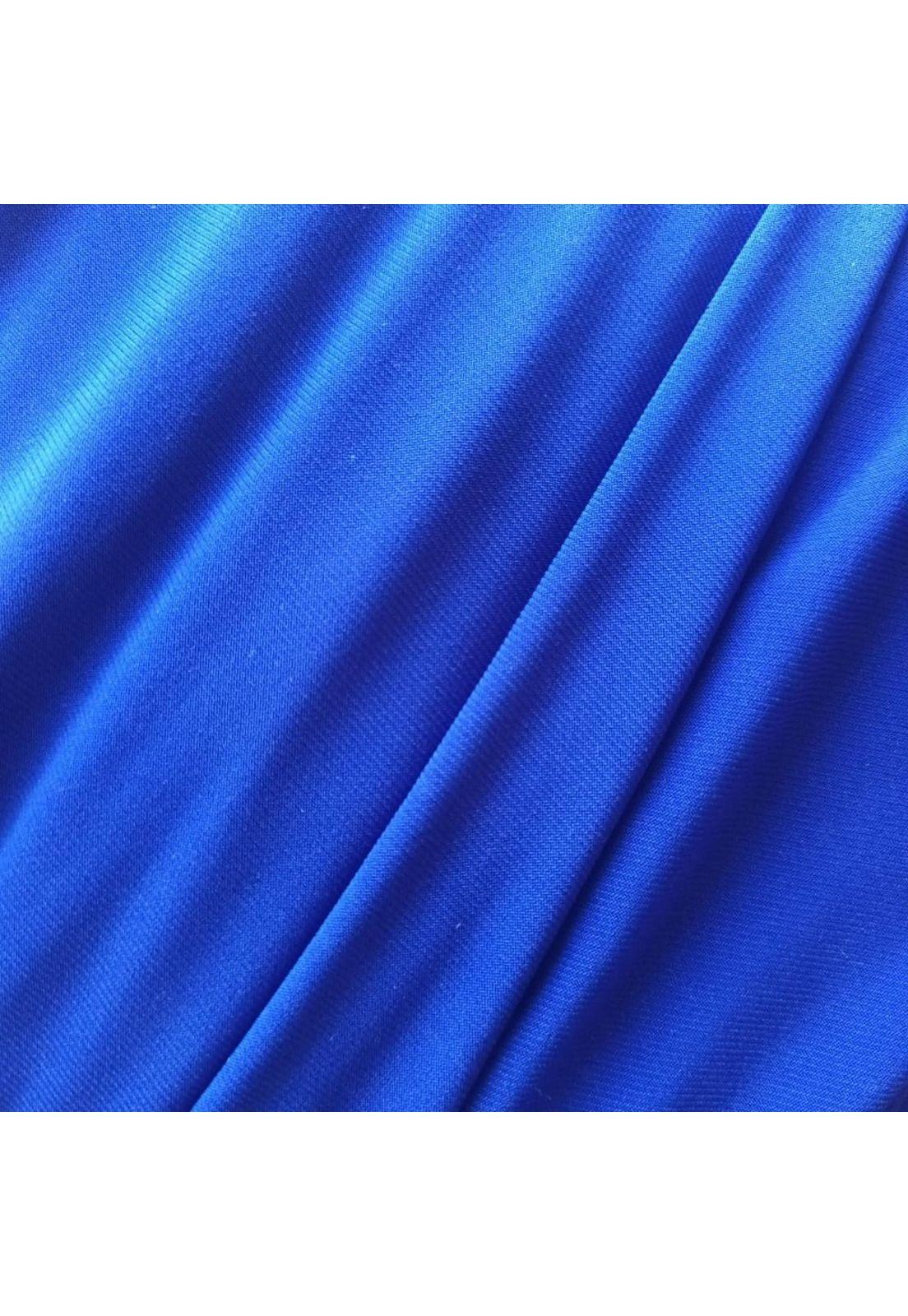Vestido Largo Oporto Azulino Lycra Halter Amarra Maria Paskaro-5