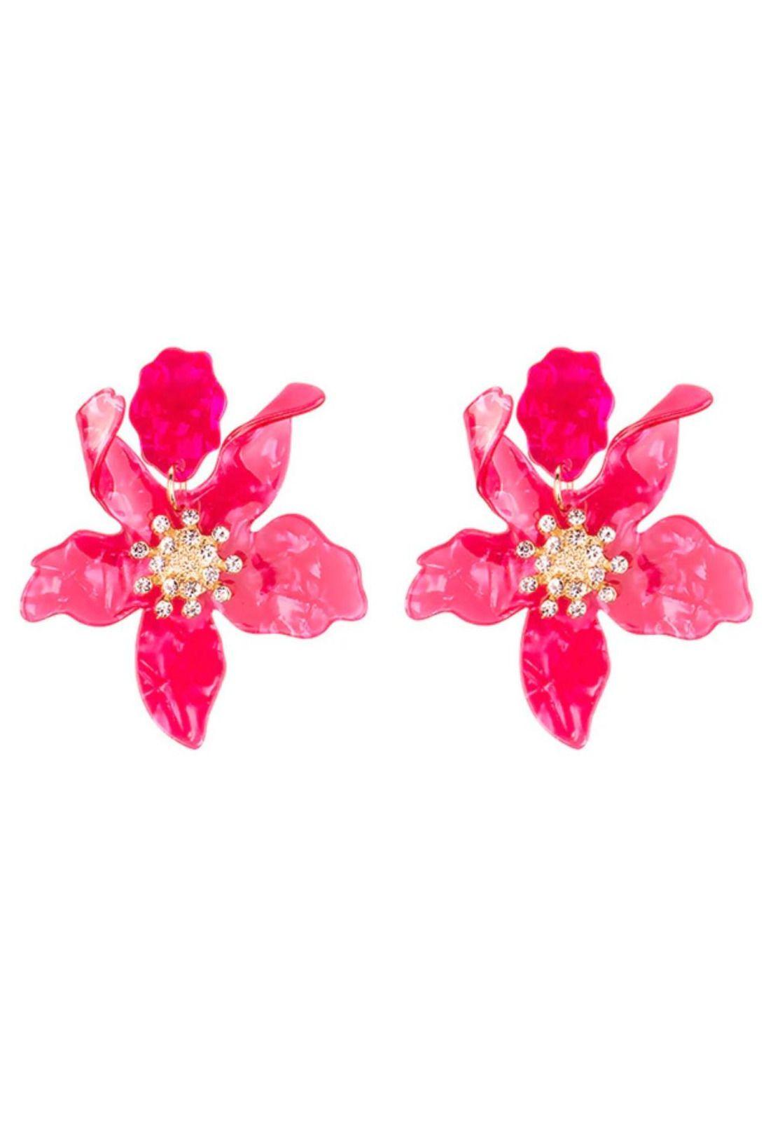 Aros Amapola Fucsia María Paskaro-1