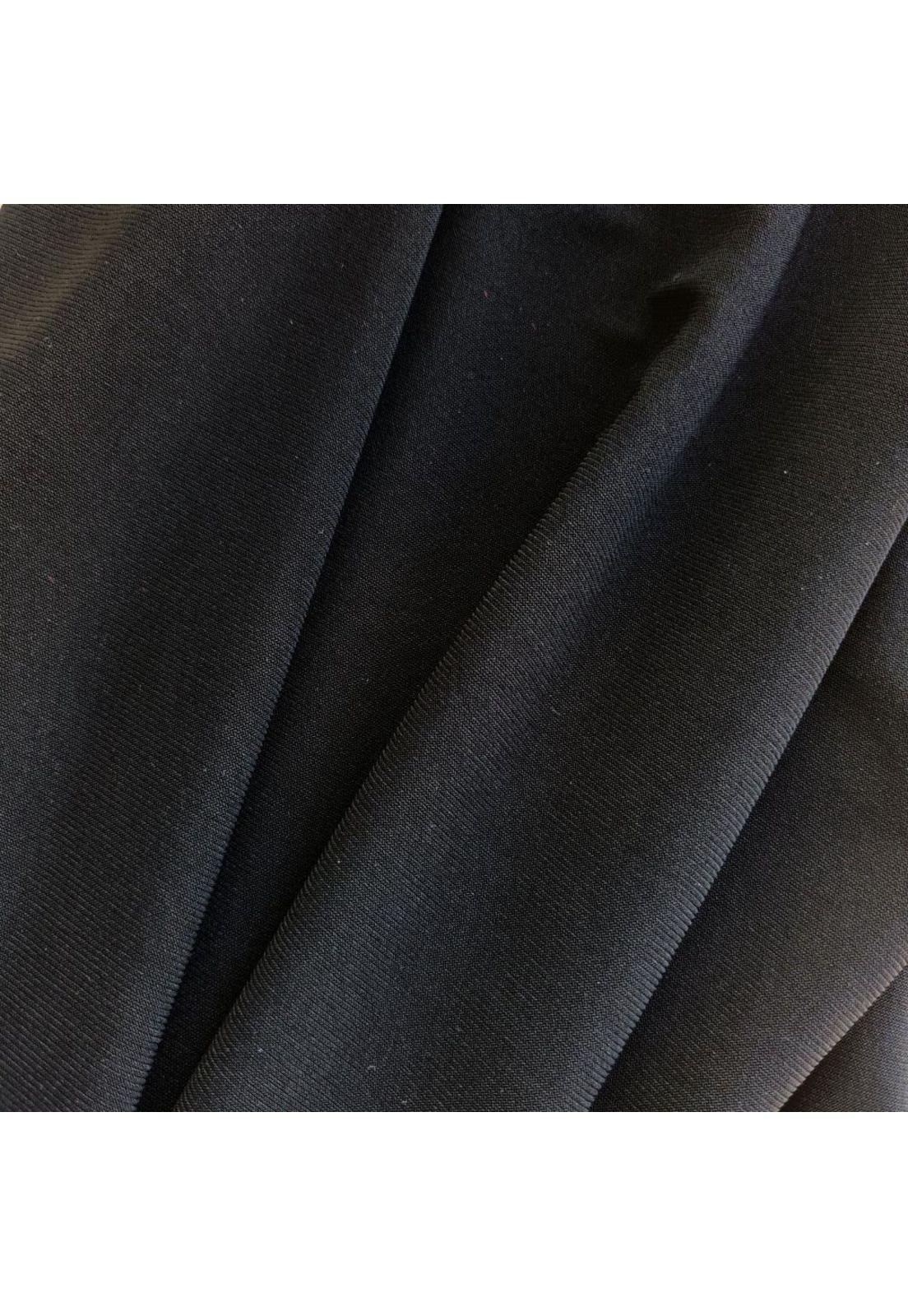 Vestido Largo Marken Negro Lycra Vuelos Maria Paskaro-2