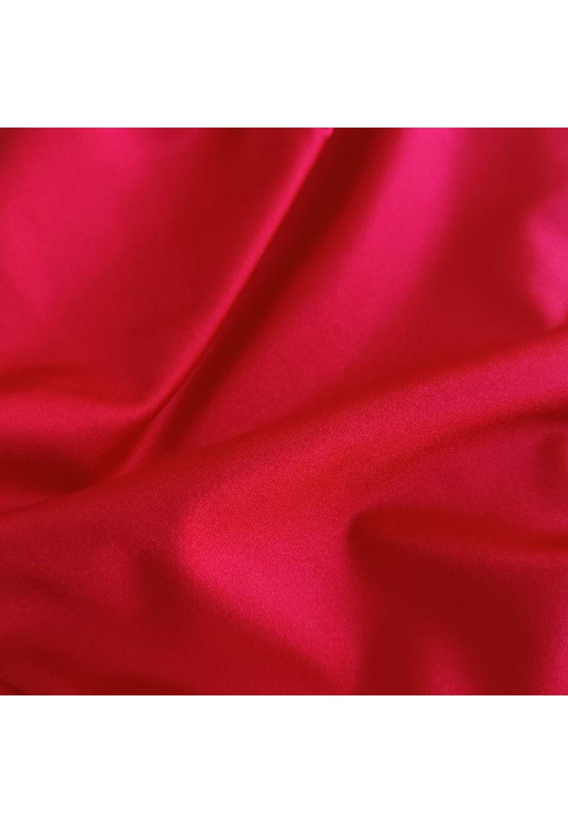 Vestido Largo Algarve Rojo Lycra Dupont Maria Paskaro-4