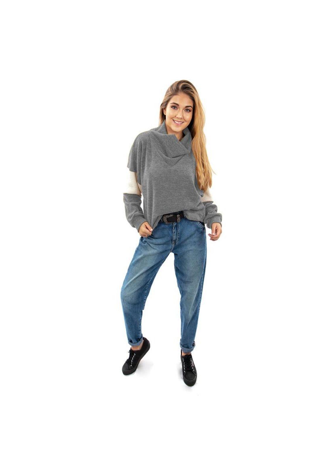 Chaleco Cali Linea Gris Maria Paskaro-3