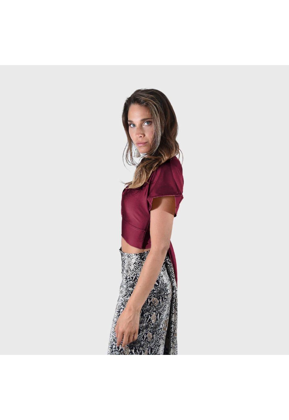 Peto Roma Cherry Lycra Maria Paskaro-3