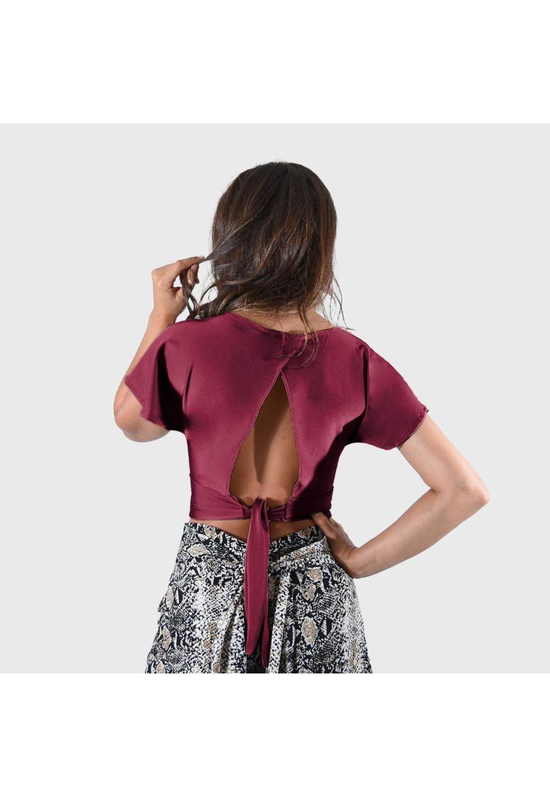 Peto Roma Cherry Lycra Maria Paskaro-4