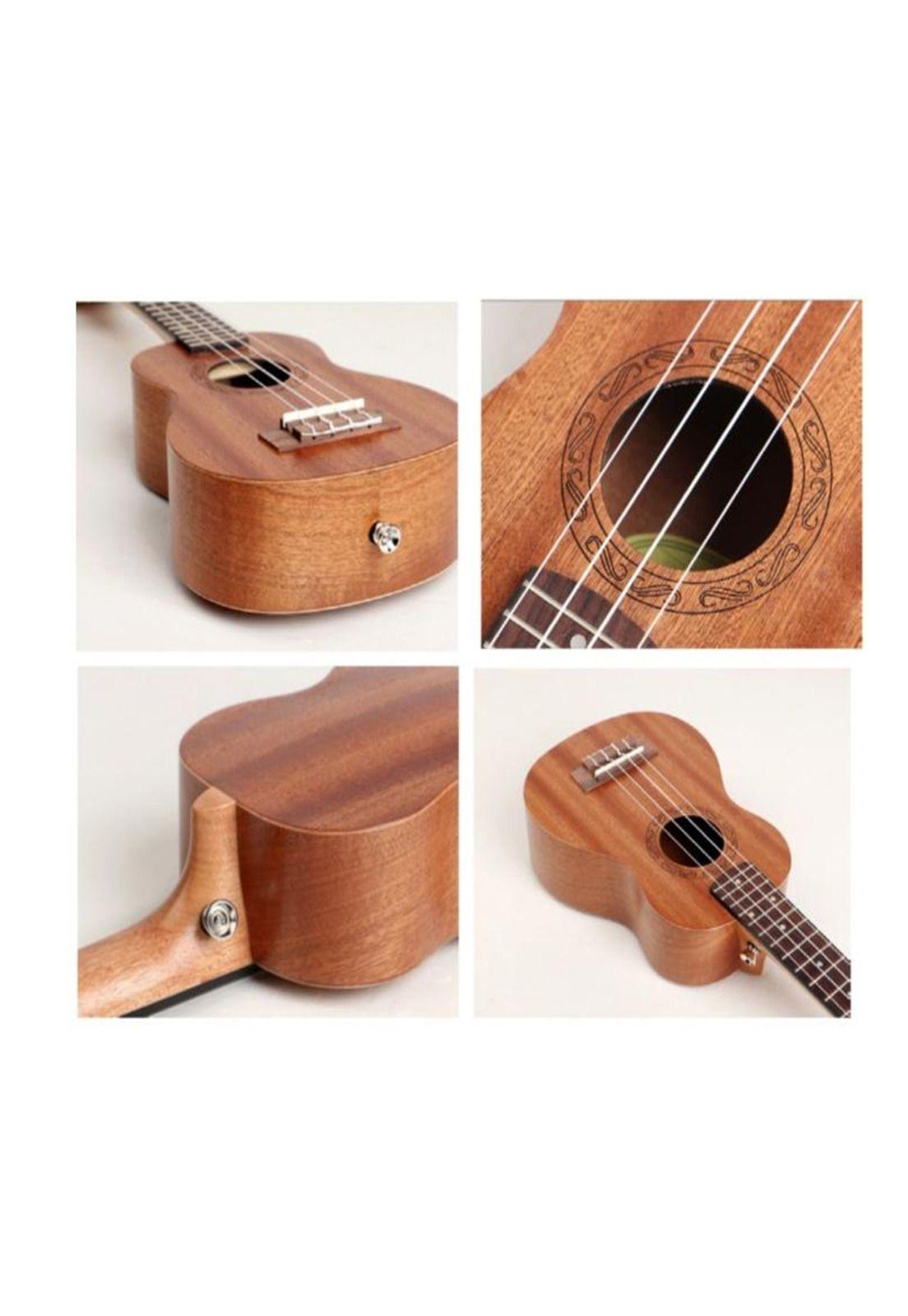 Ukelele Soprano Sonun Banzai 21'' Madera Con Funda Mlab-1
