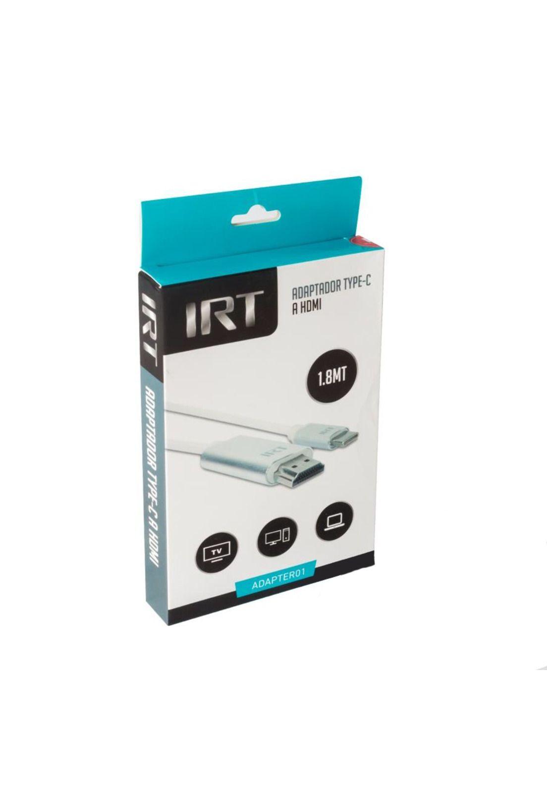 Cable Adaptador Tipo C a HDMI 4K IRT -2