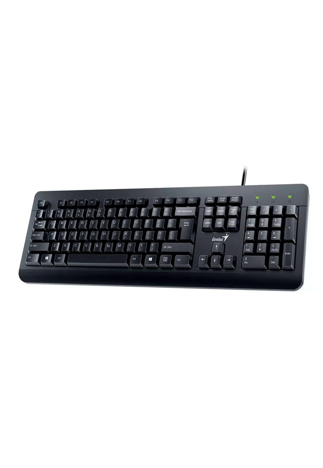 Kit Combo Teclado + Mouse Alámbrico USB Genius KM-160 1000 DPI-2