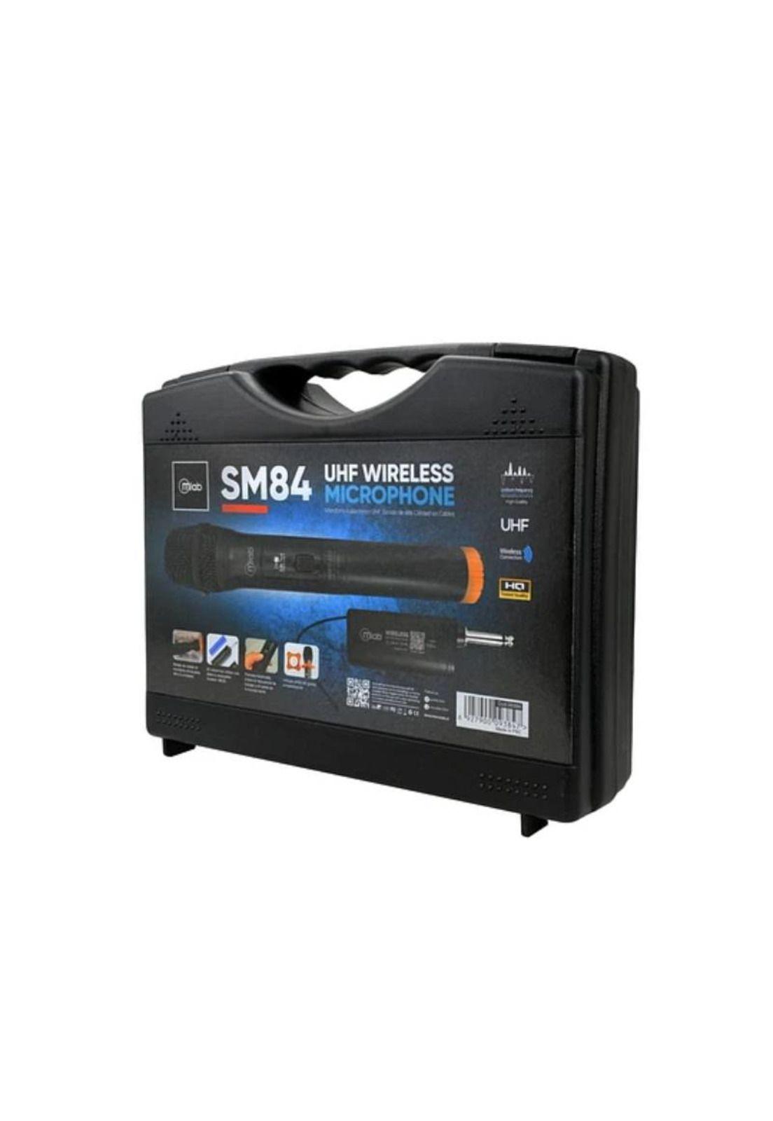 Micrófono Mlab 9384 Inalámbrico con Receptor UHF Recargable  -4