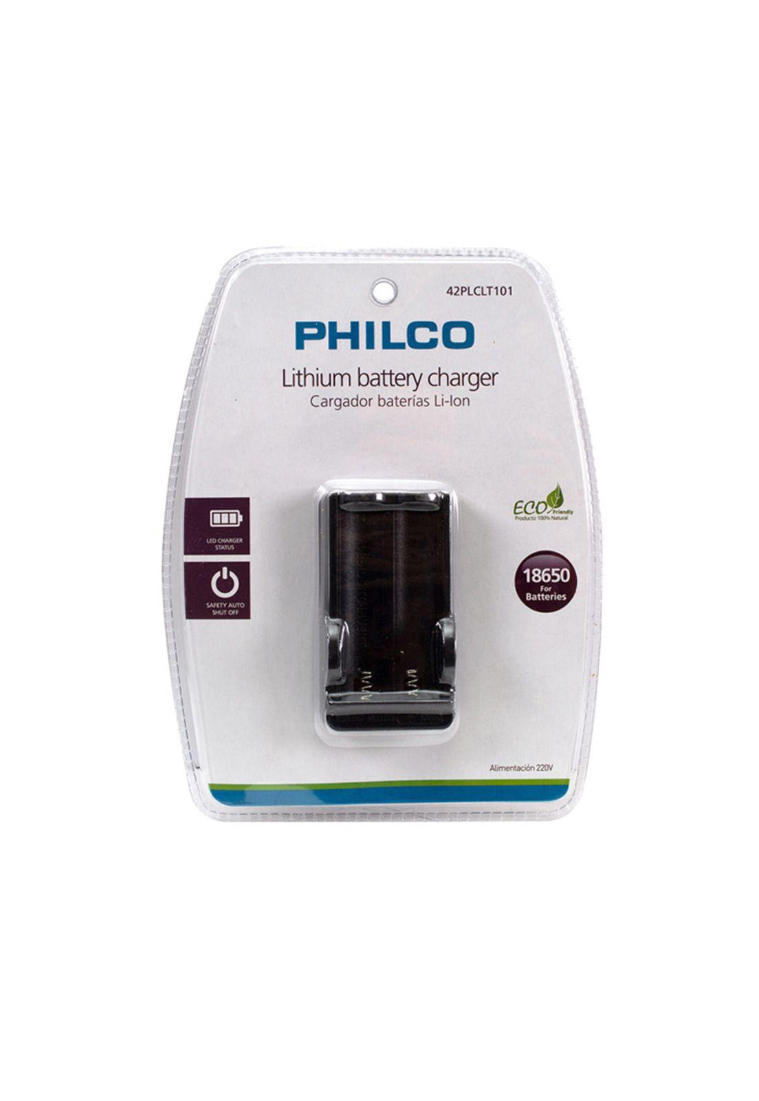 Cargador para 2 Baterias Litio ION Philco -2