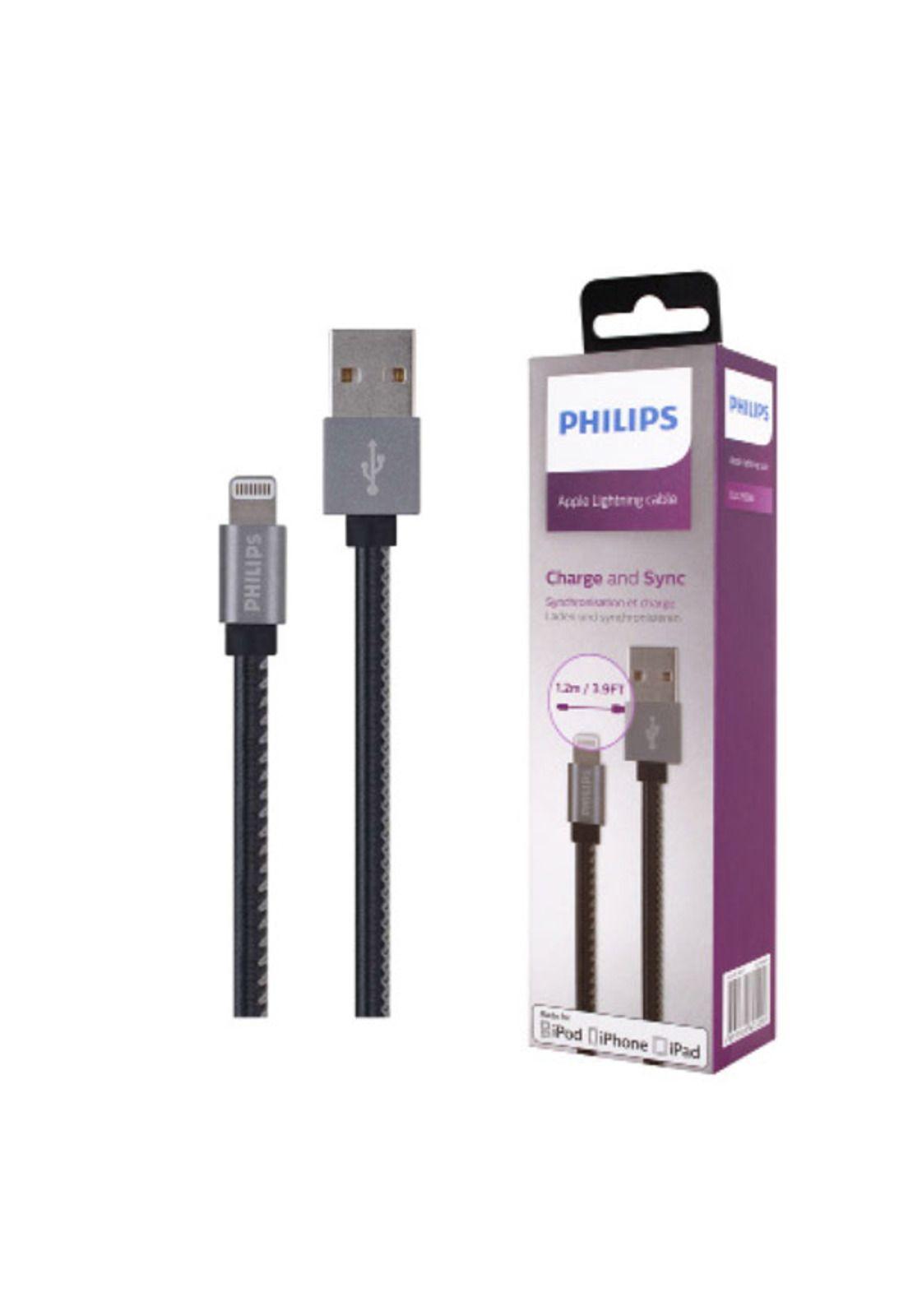 Cable DLC2508B para Iphone 1.2 Mts Philips -4