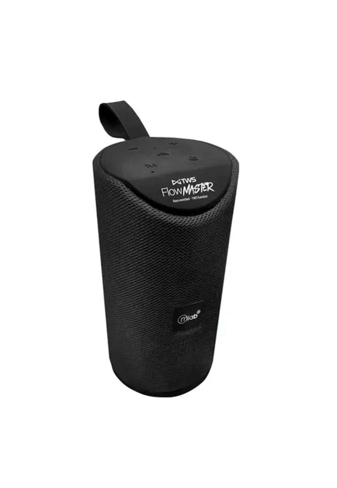 Parlante Bluetooth Tws Portátil Flow Master Negro Mlab-2