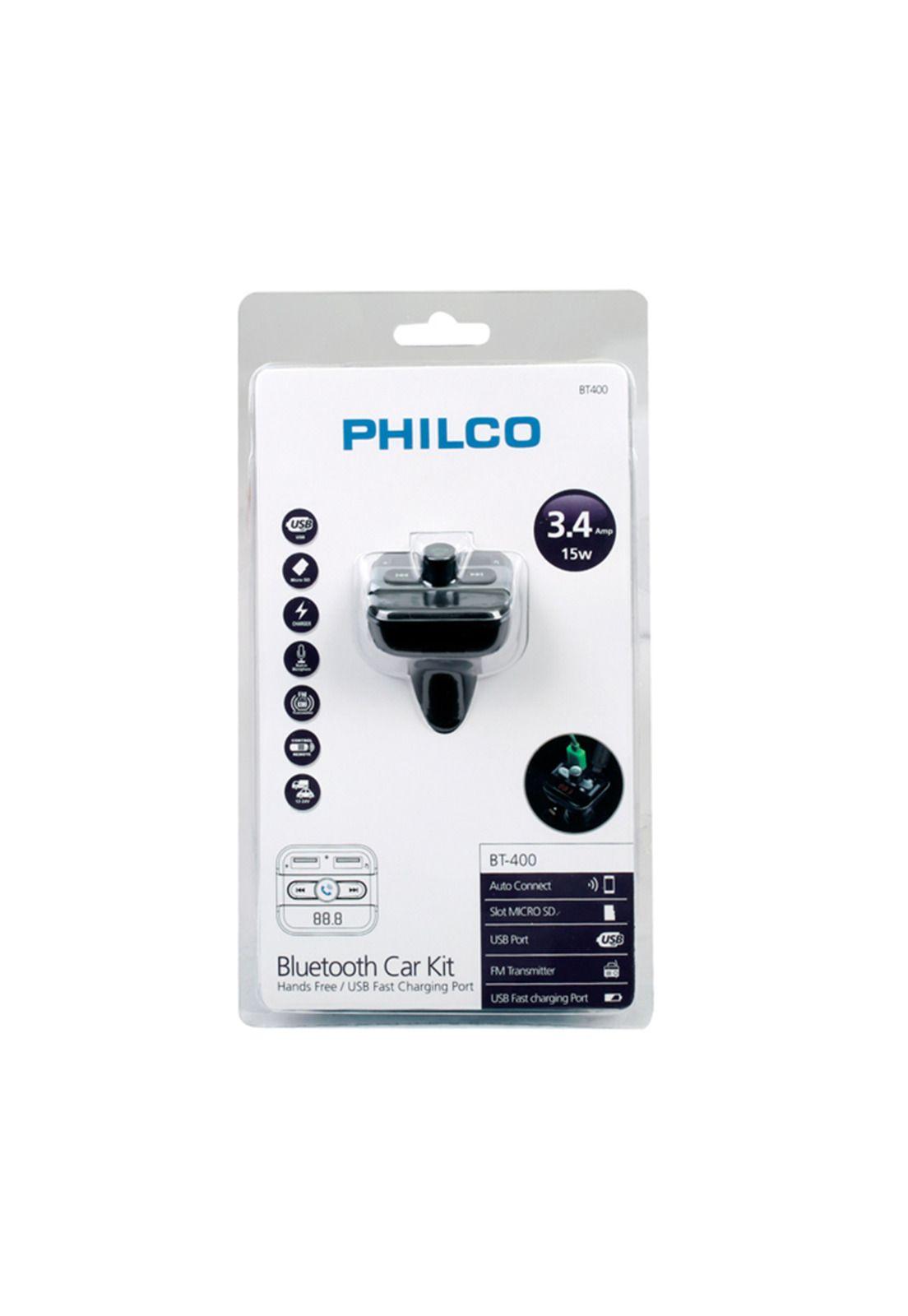 Transmisor Bluetooth Puerto Usb Fm Sd Philco-2