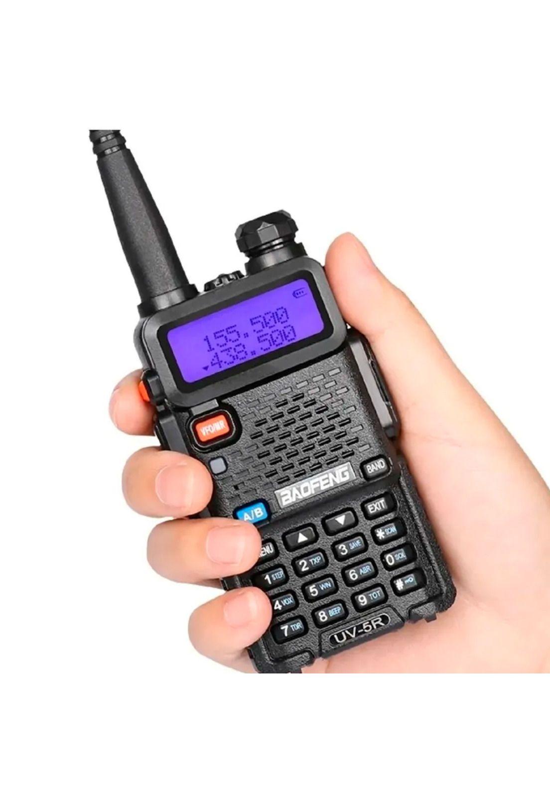 Radio Transmisor Baofeng Uhf-Uv 5re 1800MAH-4