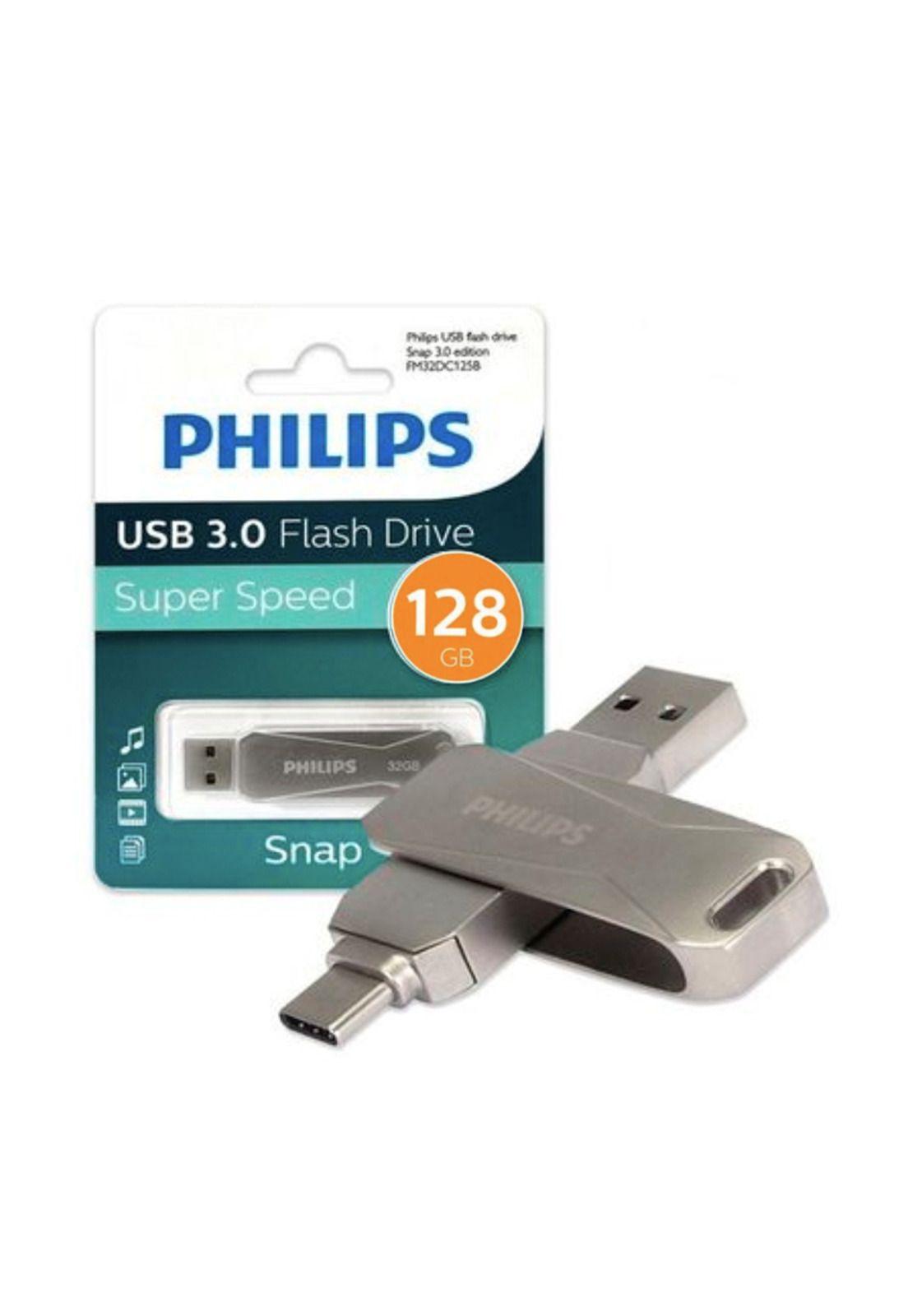 Pendrive Philips FM12DC125B Snap Tipo C USB 3.0 128GB-2