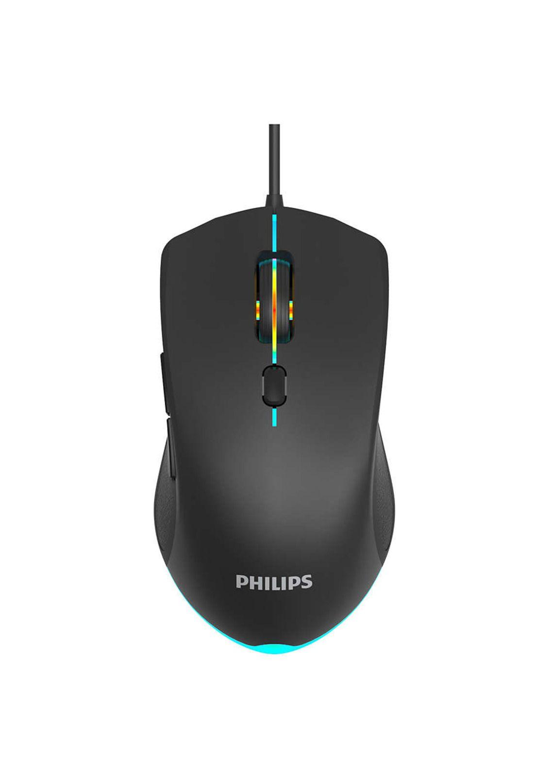 Mouse Gamer Philips SPK9404 / G314 / 6 Botones / 2400DPI-0
