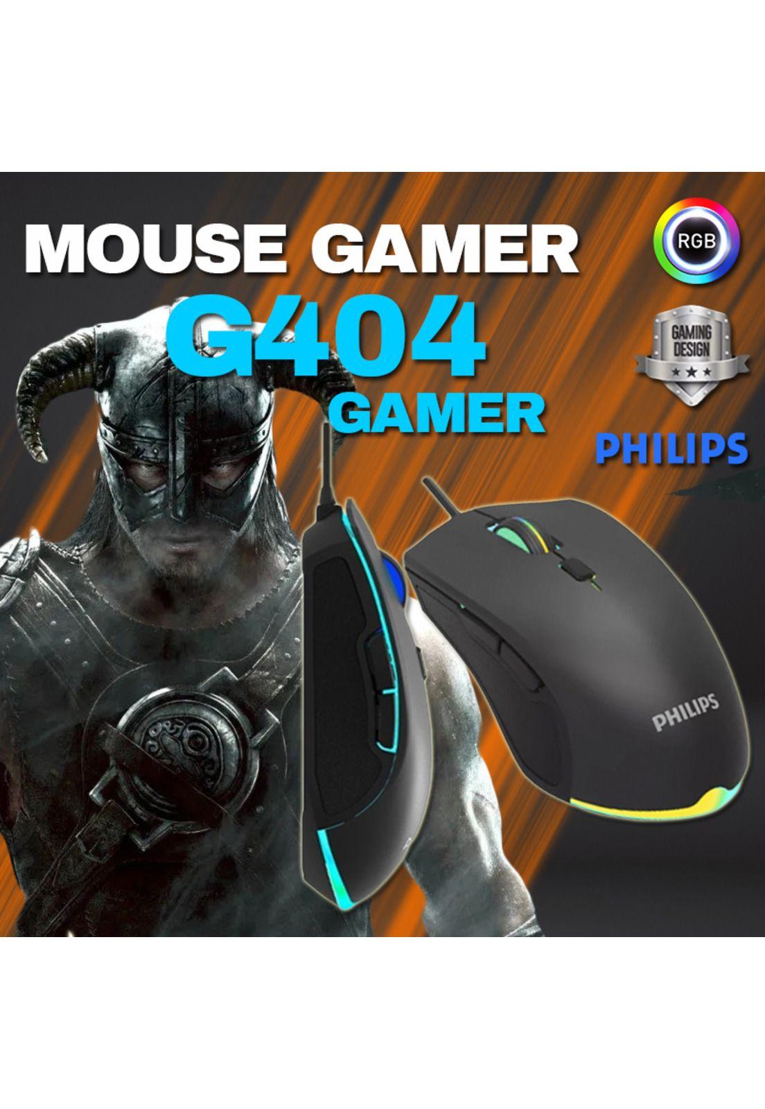 Mouse Gamer Philips SPK9404 / G314 / 6 Botones / 2400DPI-2