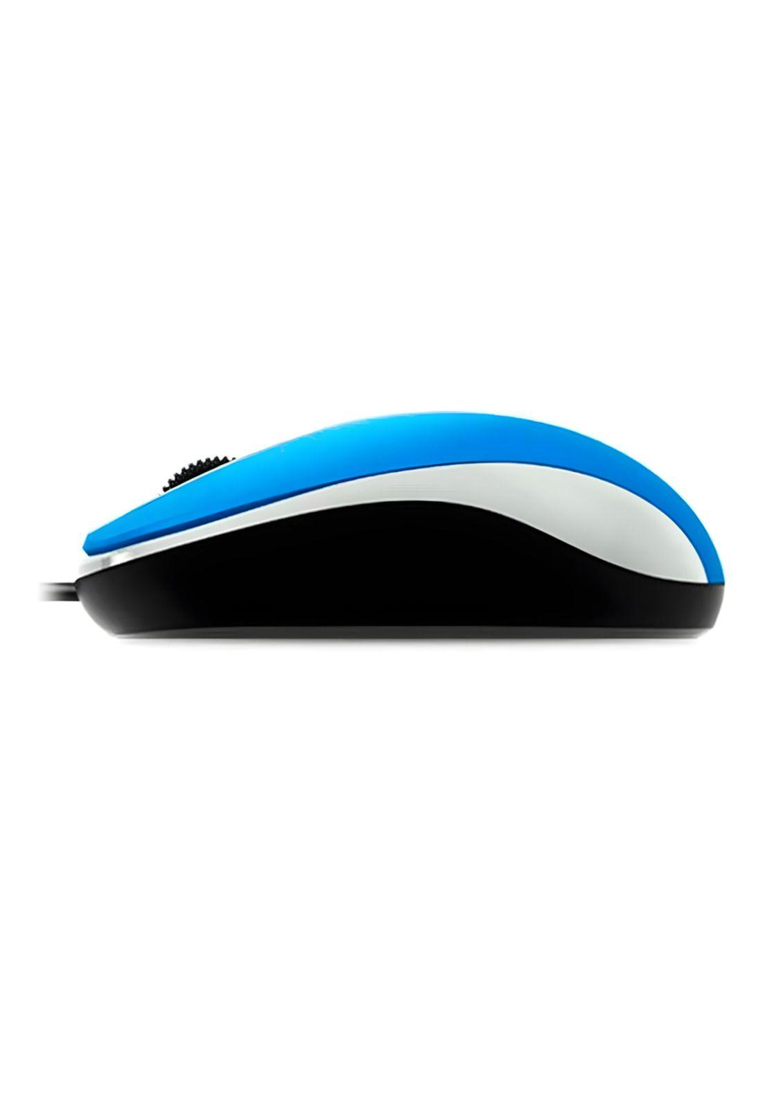Mouse Genius DX110 1000DPI 3 Botones azul-2