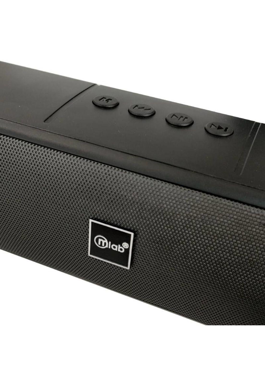 Parlante Mlab 9340 mini soundbar Flaming Smoke Bluetooth SB-200-5