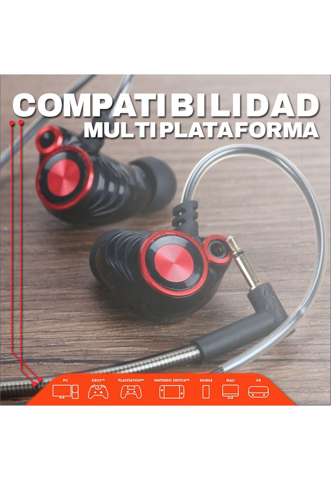 AUDÍFONO GAMER HP DHE-7002 IN EAR-3