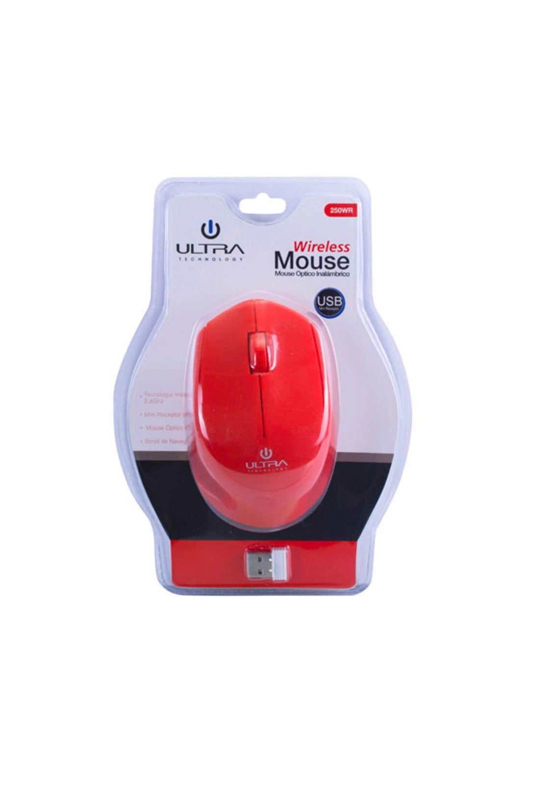 Mouse Inalámbrico Ultra Óptico 3 Botones DPI 800-0